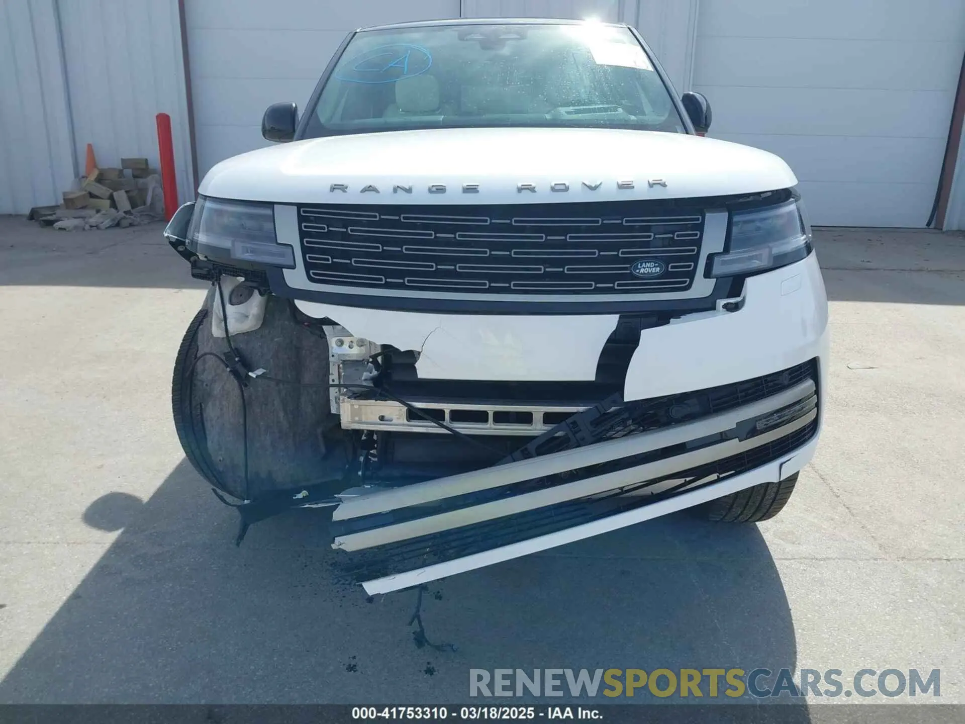 6 Photograph of a damaged car SALKPBFU4RA228321 LAND ROVER RANGE ROVER 2024