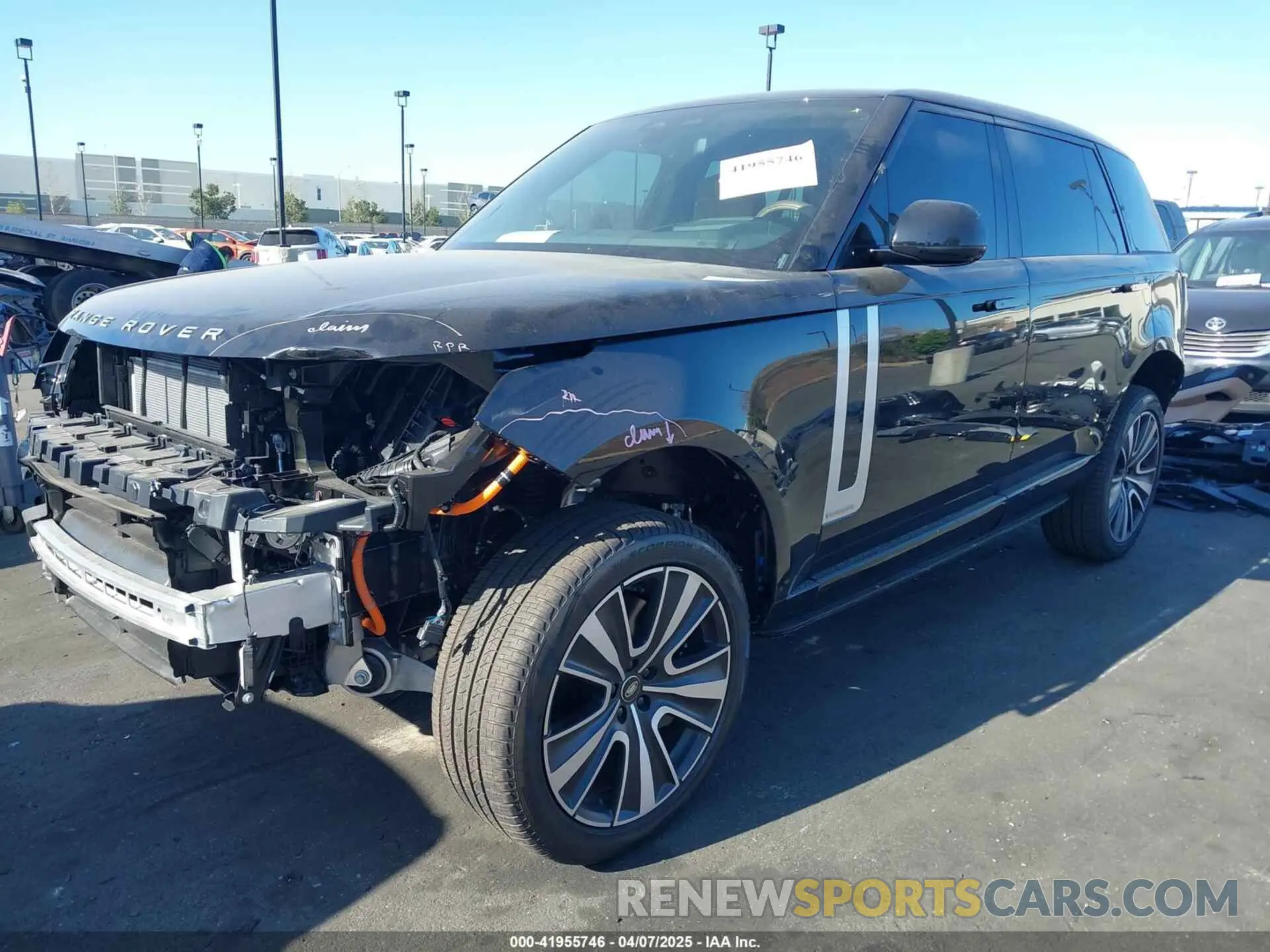 2 Photograph of a damaged car SALK1BE95SA277242 LAND ROVER RANGE ROVER 2025