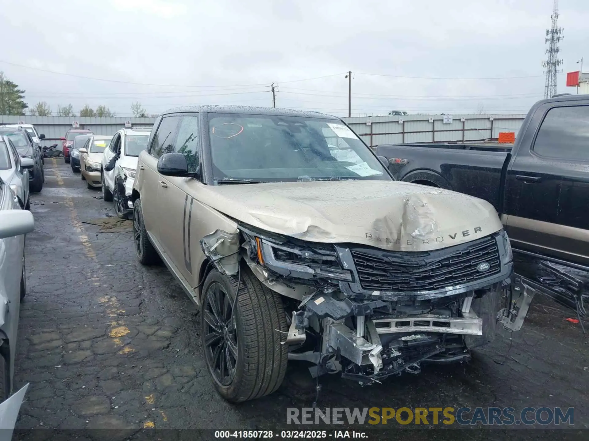 1 Photograph of a damaged car SALKPBFU9SA285037 LAND ROVER RANGE ROVER 2025