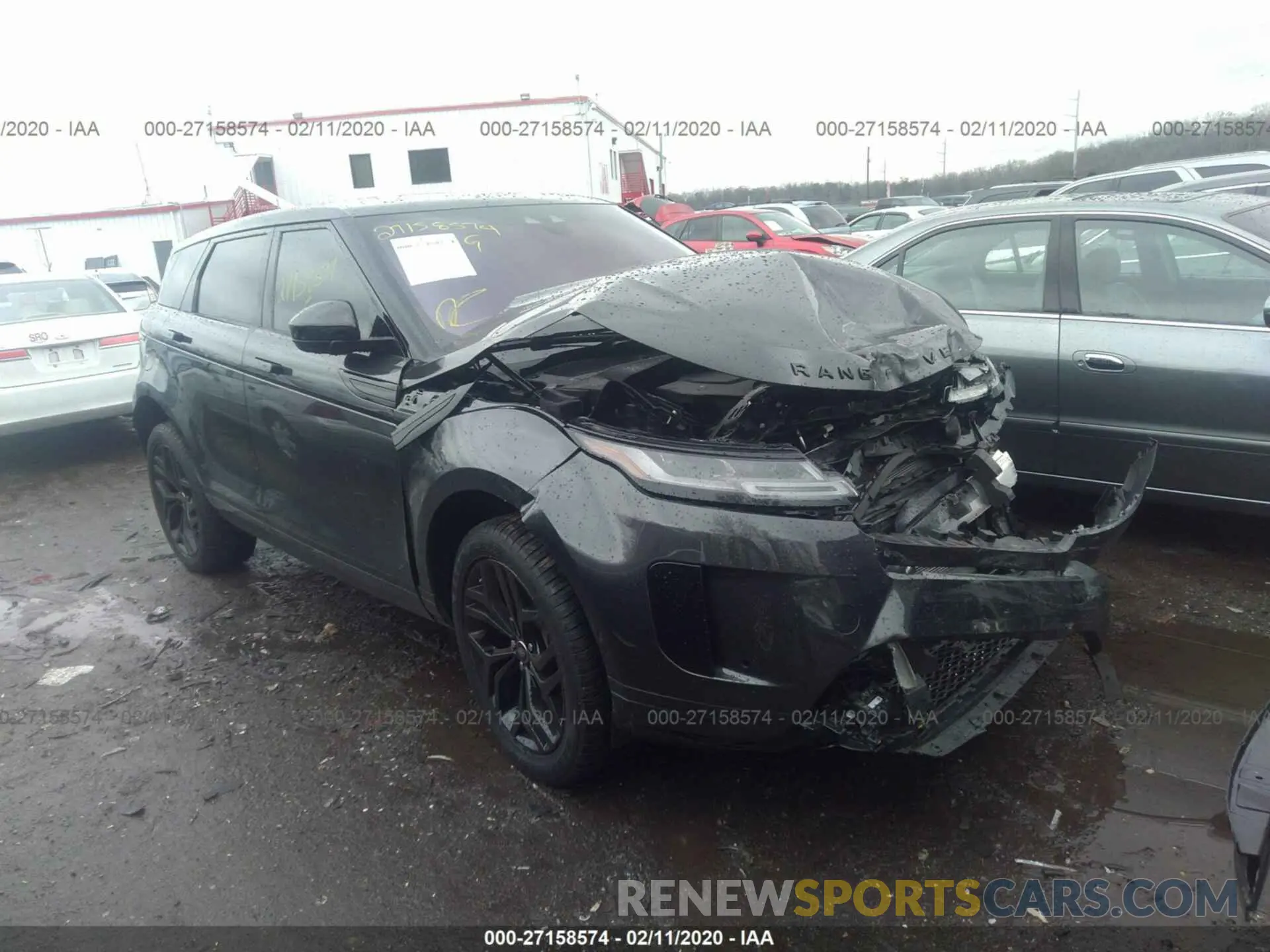 1 Photograph of a damaged car SALZP2FX6LH039662 LAND ROVER RANGE ROVER EVOQU 2020