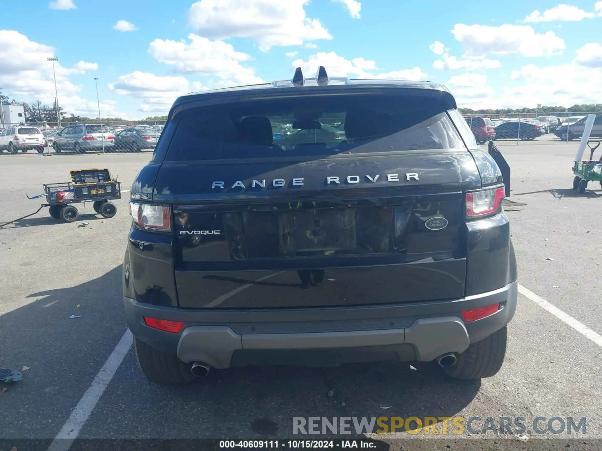 16 Photograph of a damaged car SALVP2RX5KH341811 LAND ROVER RANGE ROVER EVOQUE 2019