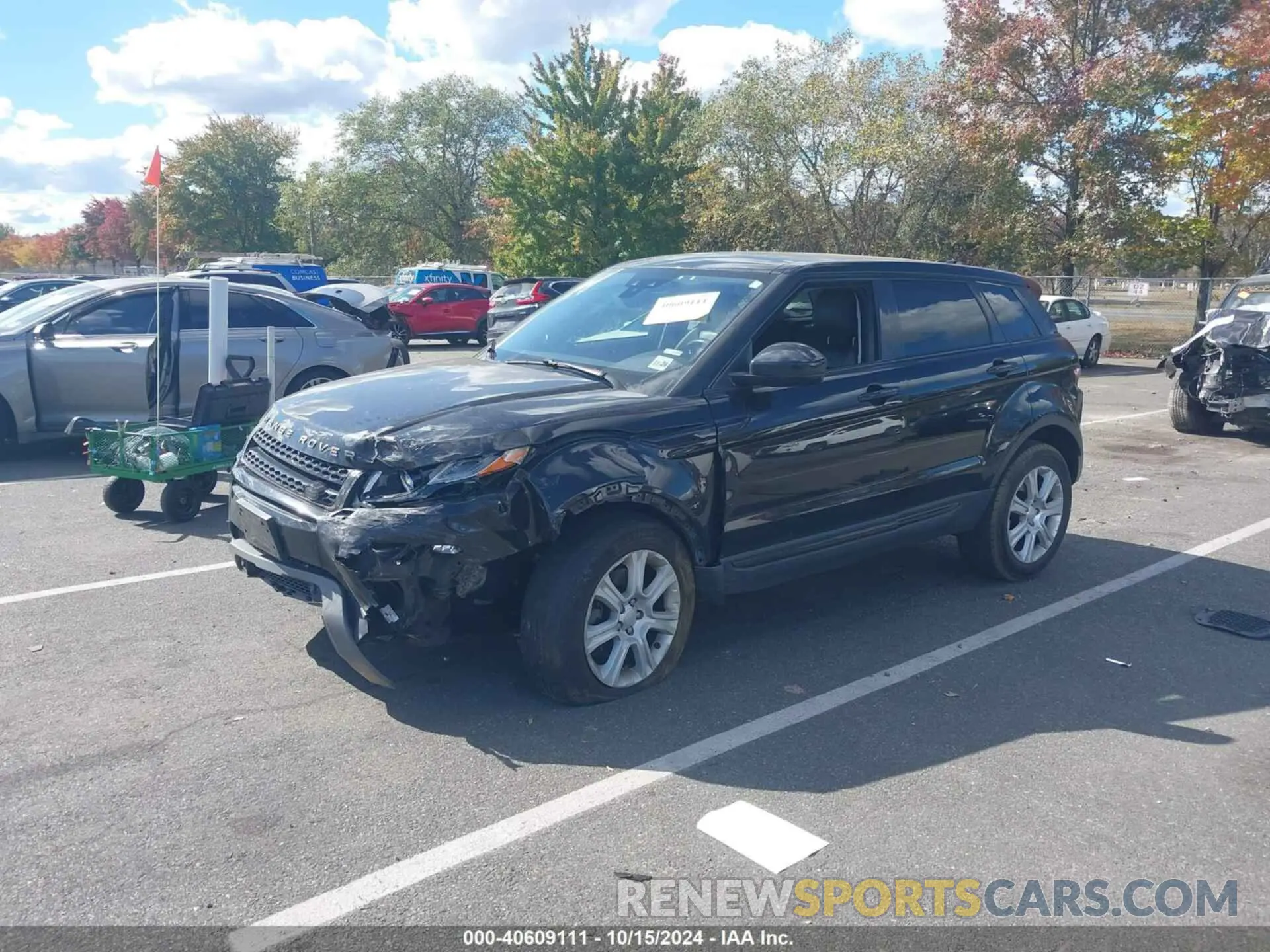 2 Photograph of a damaged car SALVP2RX5KH341811 LAND ROVER RANGE ROVER EVOQUE 2019