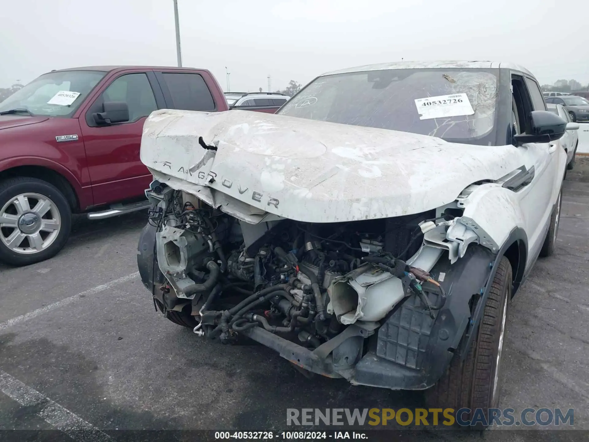 6 Photograph of a damaged car SALVP2RX6KH348993 LAND ROVER RANGE ROVER EVOQUE 2019