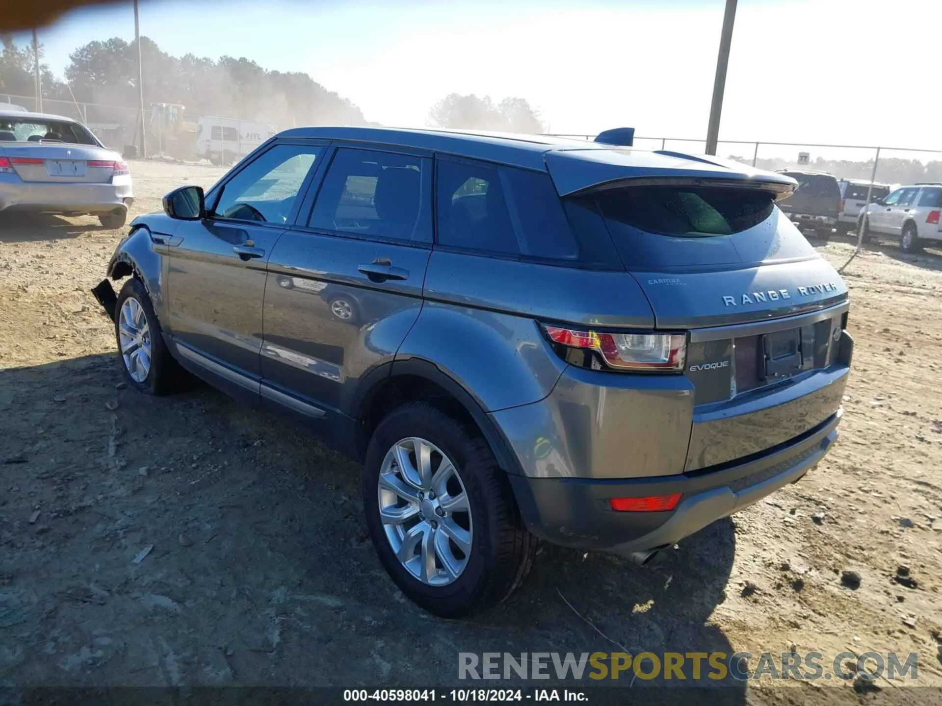 3 Фотография поврежденного автомобиля SALVP2RX7KH342121 LAND ROVER RANGE ROVER EVOQUE 2019