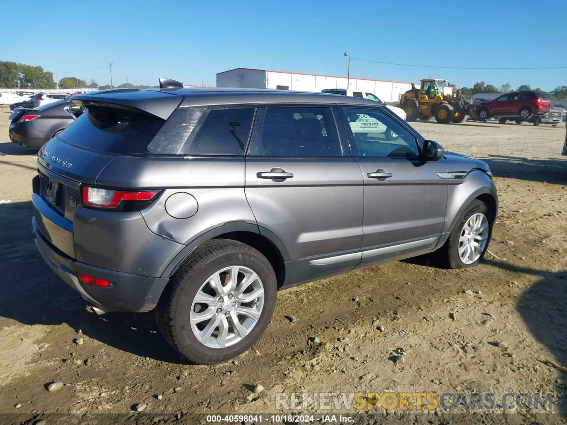 4 Фотография поврежденного автомобиля SALVP2RX7KH342121 LAND ROVER RANGE ROVER EVOQUE 2019
