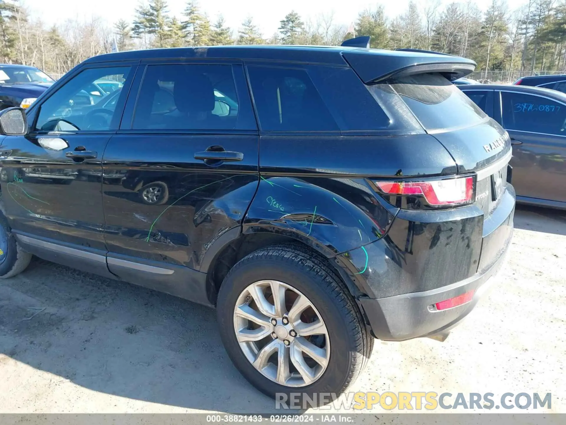 6 Фотография поврежденного автомобиля SALVP2RX8KH347053 LAND ROVER RANGE ROVER EVOQUE 2019