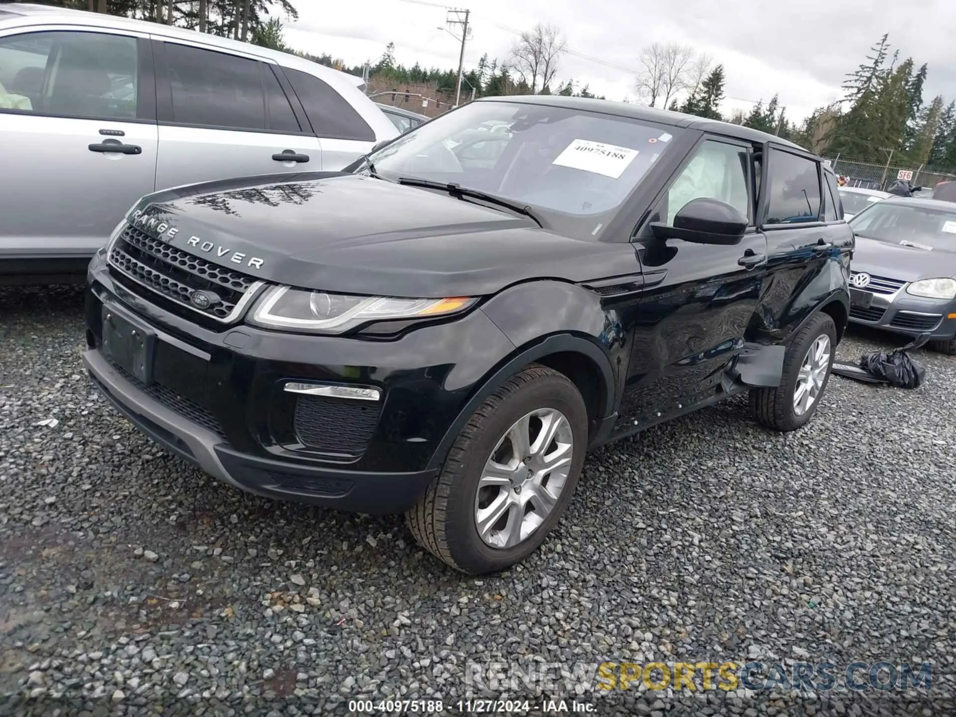 2 Фотография поврежденного автомобиля SALVP2RX9KH348888 LAND ROVER RANGE ROVER EVOQUE 2019