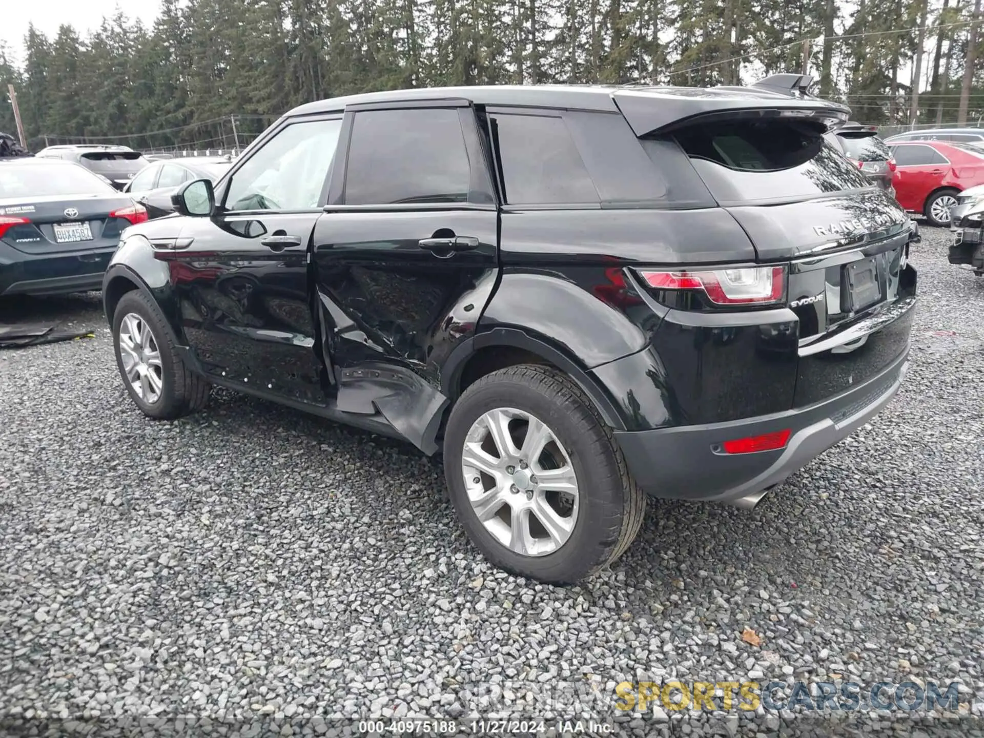 3 Фотография поврежденного автомобиля SALVP2RX9KH348888 LAND ROVER RANGE ROVER EVOQUE 2019