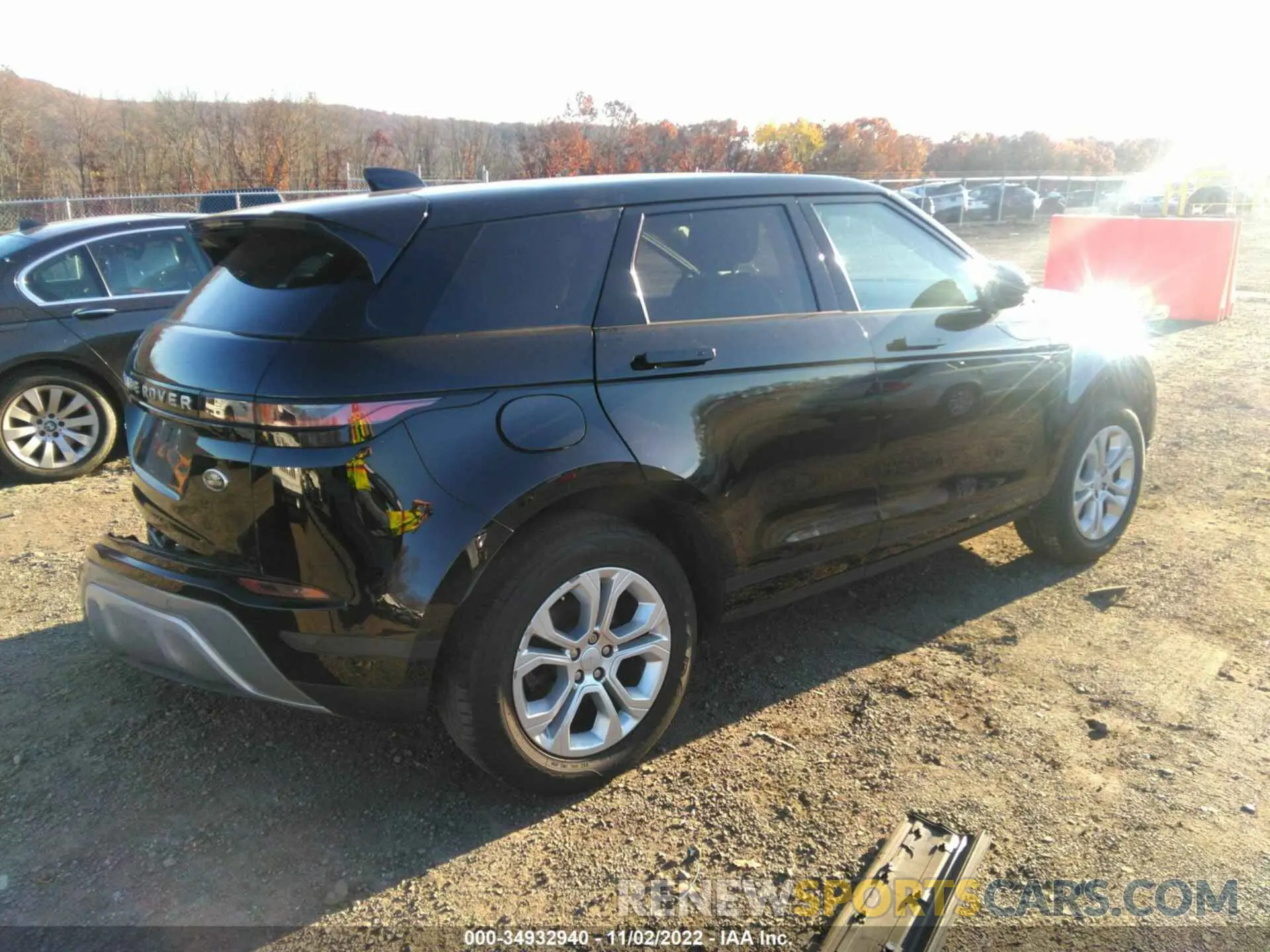 4 Фотография поврежденного автомобиля SALZJ2FX0LH017366 LAND ROVER RANGE ROVER EVOQUE 2020