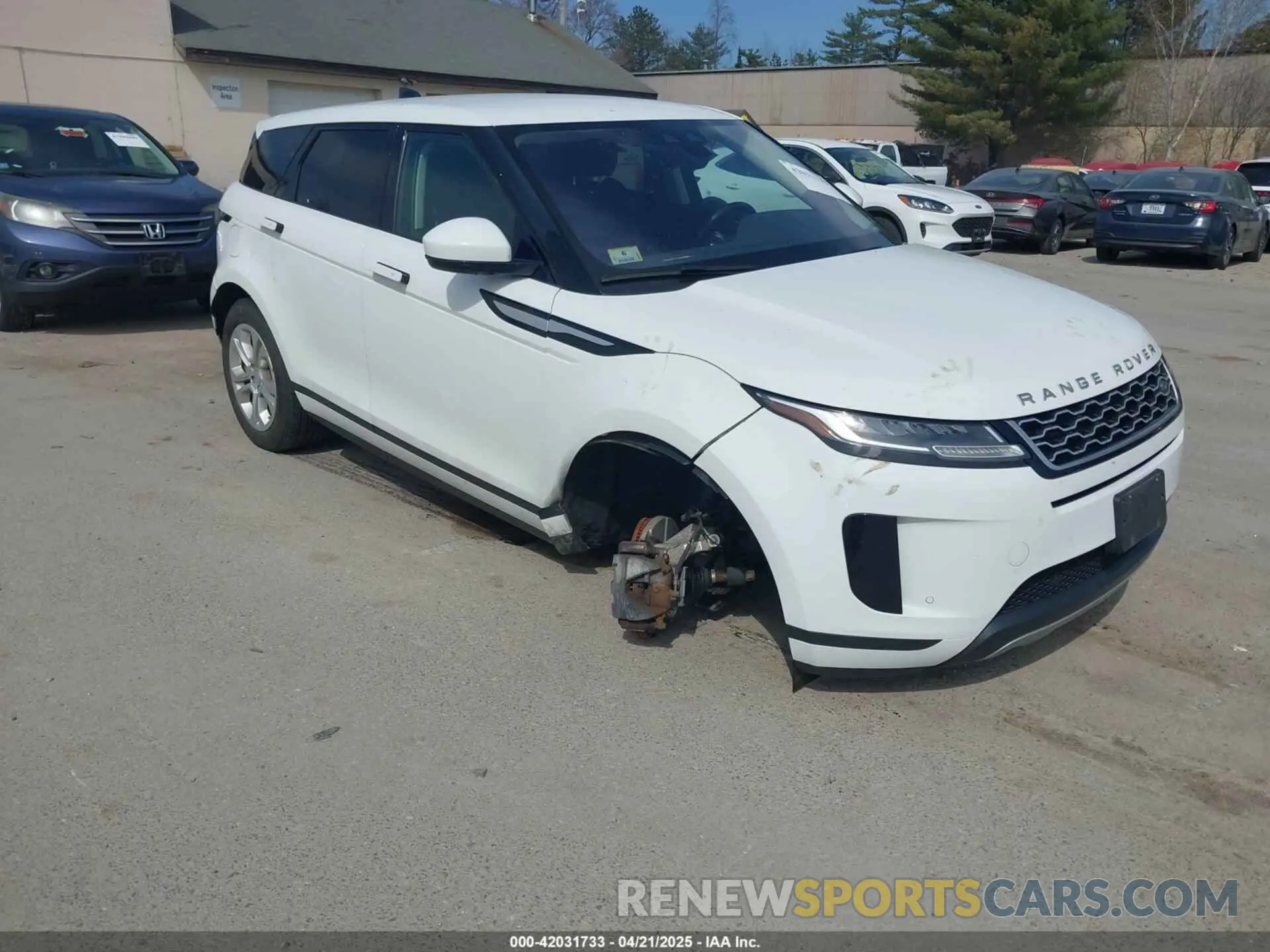 1 Photograph of a damaged car SALZJ2FX1LH059030 LAND ROVER RANGE ROVER EVOQUE 2020