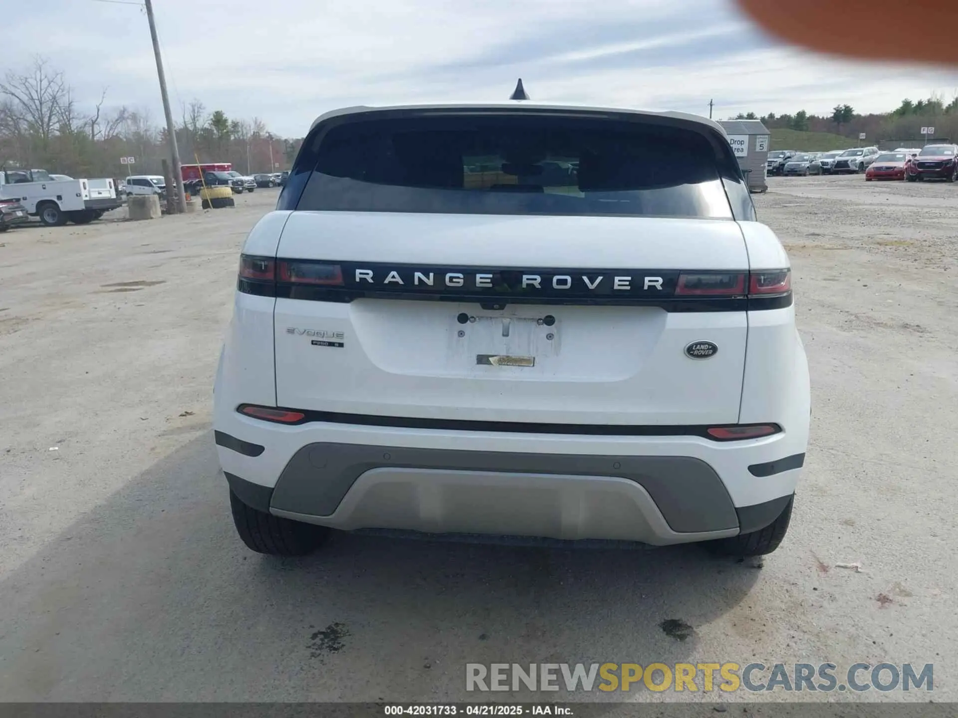 16 Photograph of a damaged car SALZJ2FX1LH059030 LAND ROVER RANGE ROVER EVOQUE 2020