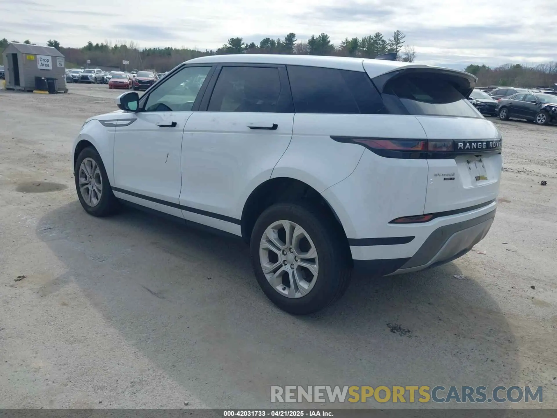 3 Photograph of a damaged car SALZJ2FX1LH059030 LAND ROVER RANGE ROVER EVOQUE 2020