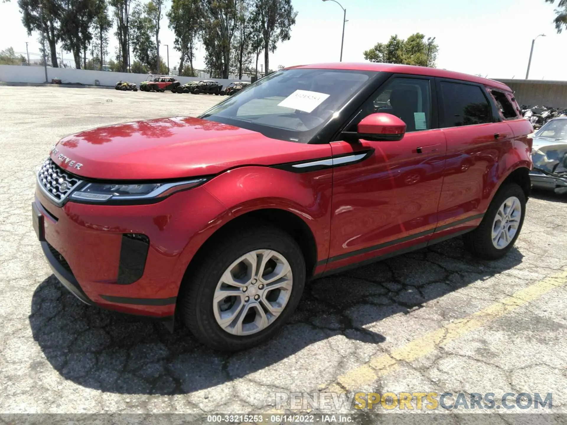 2 Photograph of a damaged car SALZJ2FX1LH059206 LAND ROVER RANGE ROVER EVOQUE 2020