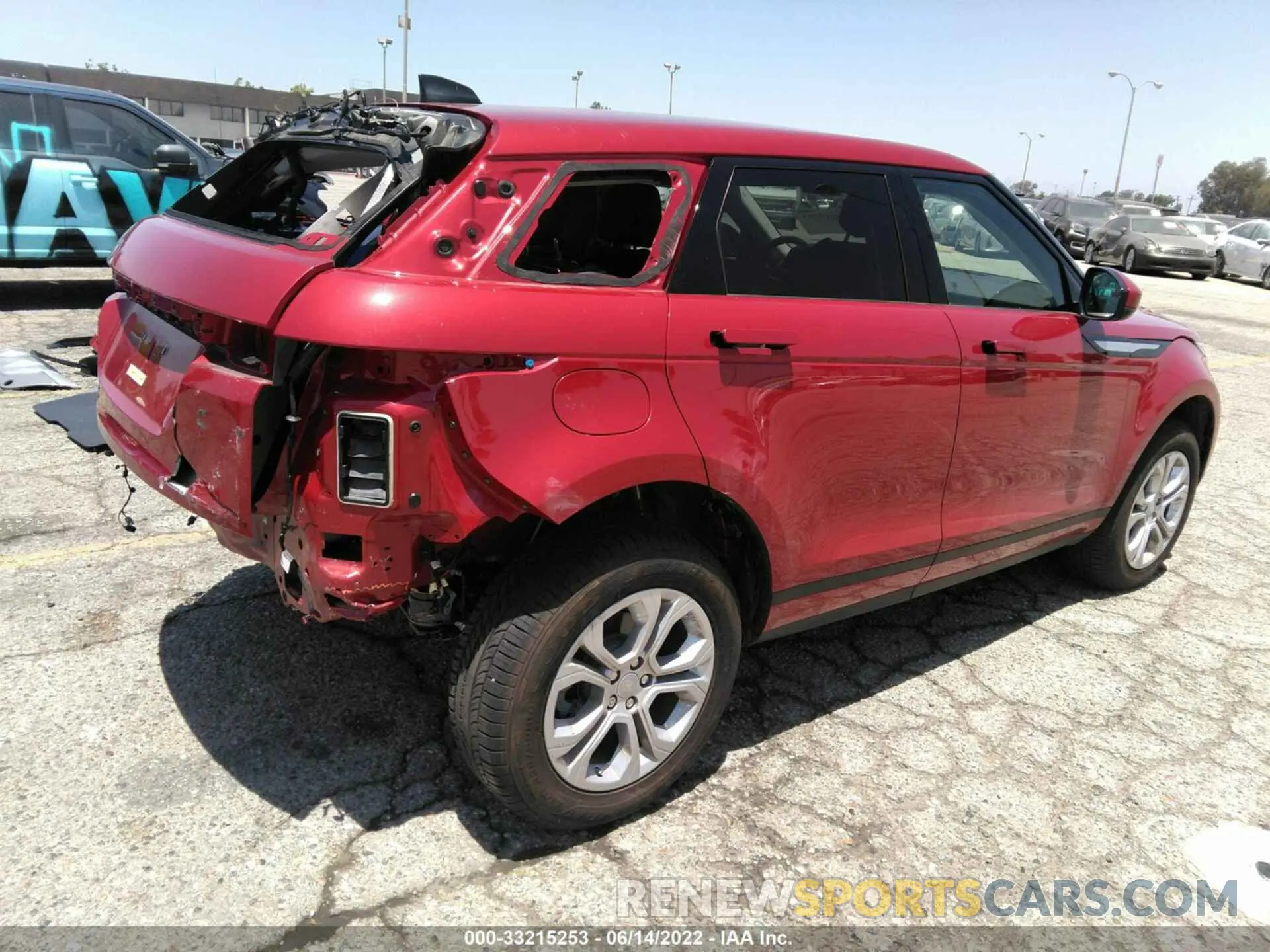 4 Photograph of a damaged car SALZJ2FX1LH059206 LAND ROVER RANGE ROVER EVOQUE 2020