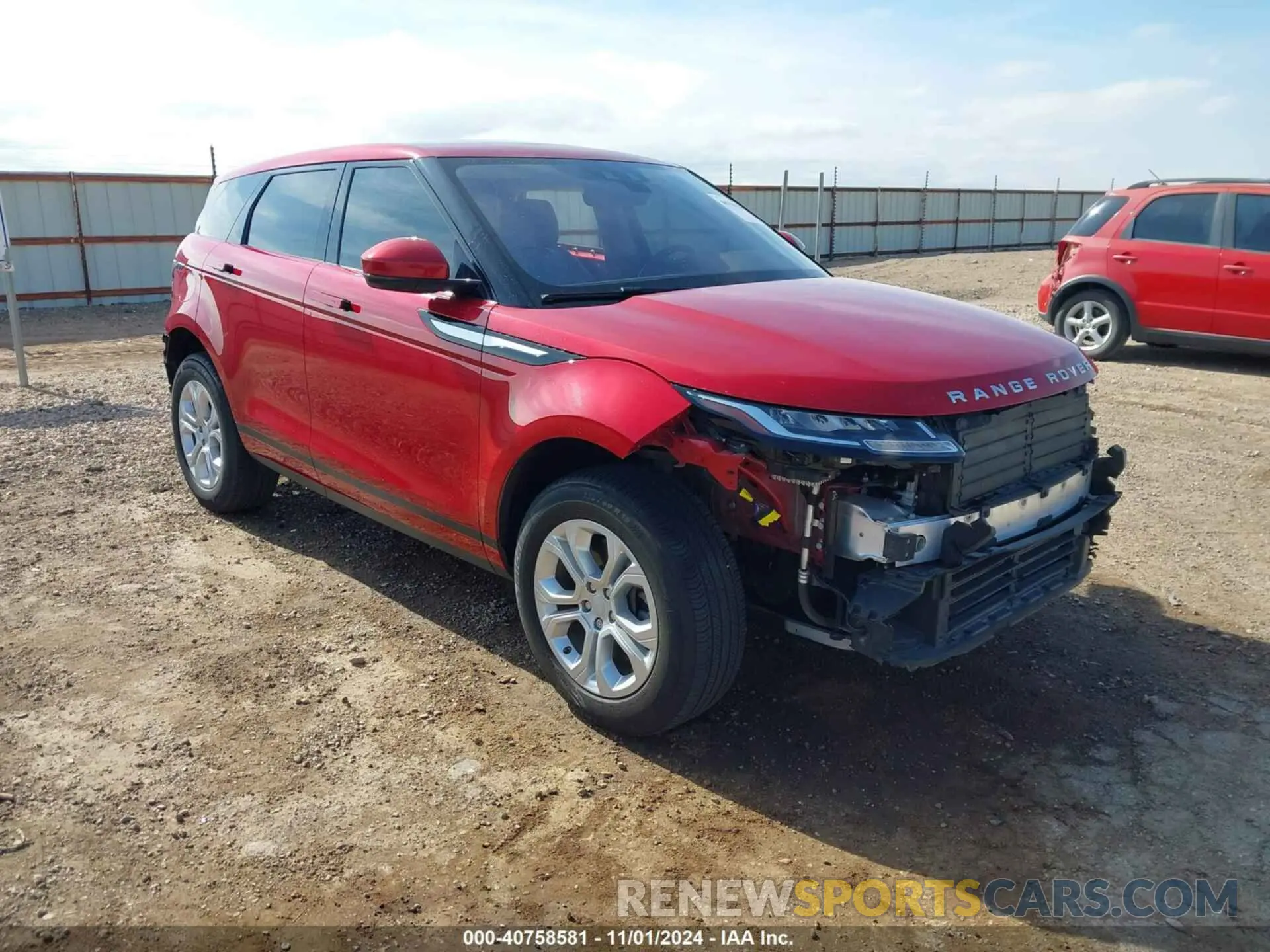1 Photograph of a damaged car SALZJ2FX1LH114611 LAND ROVER RANGE ROVER EVOQUE 2020