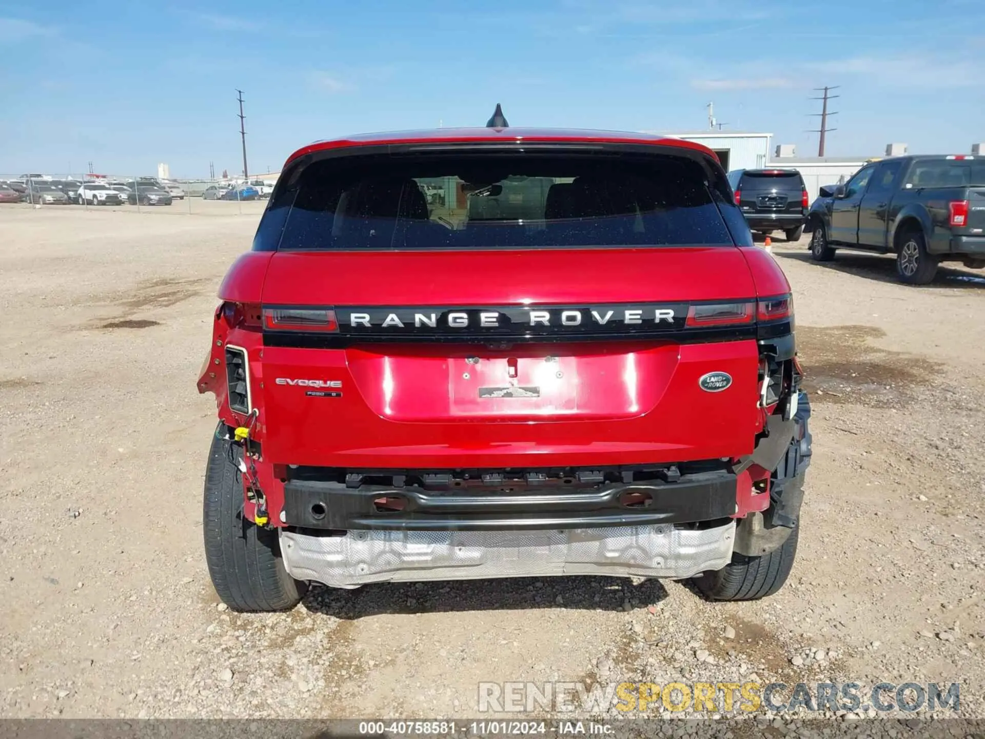 17 Photograph of a damaged car SALZJ2FX1LH114611 LAND ROVER RANGE ROVER EVOQUE 2020