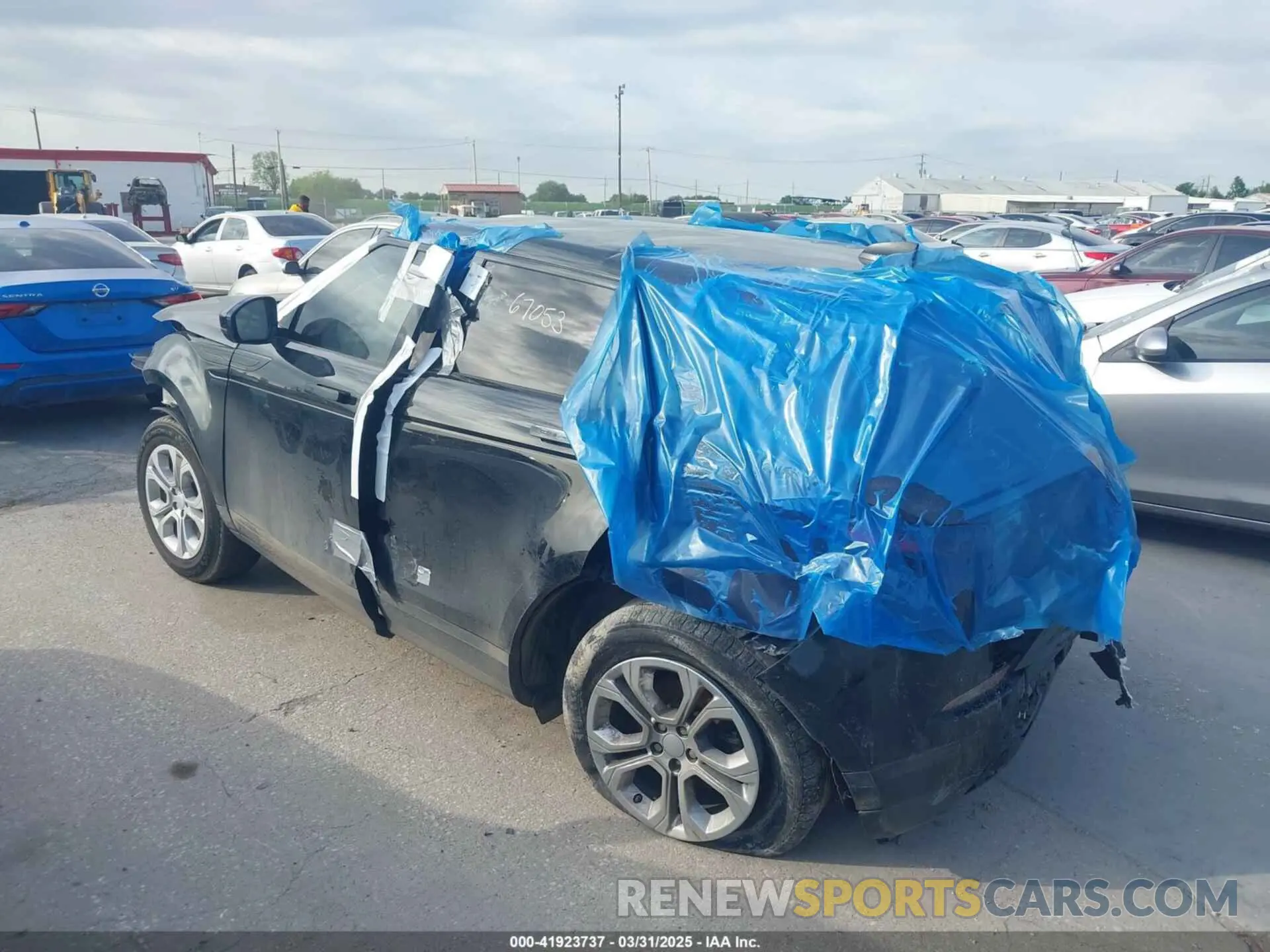 3 Фотография поврежденного автомобиля SALZJ2FX2LH103942 LAND ROVER RANGE ROVER EVOQUE 2020