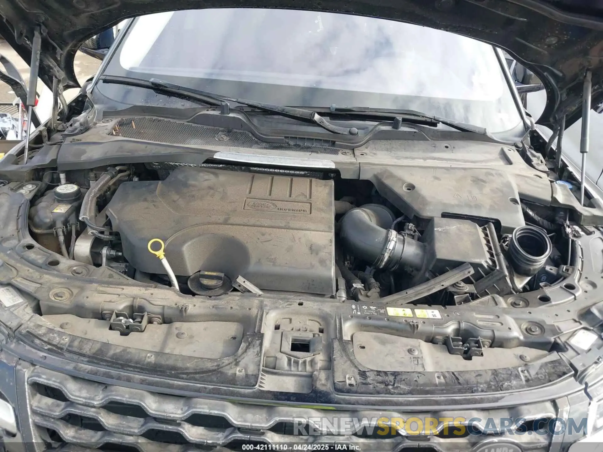 10 Фотография поврежденного автомобиля SALZJ2FX4LH016575 LAND ROVER RANGE ROVER EVOQUE 2020