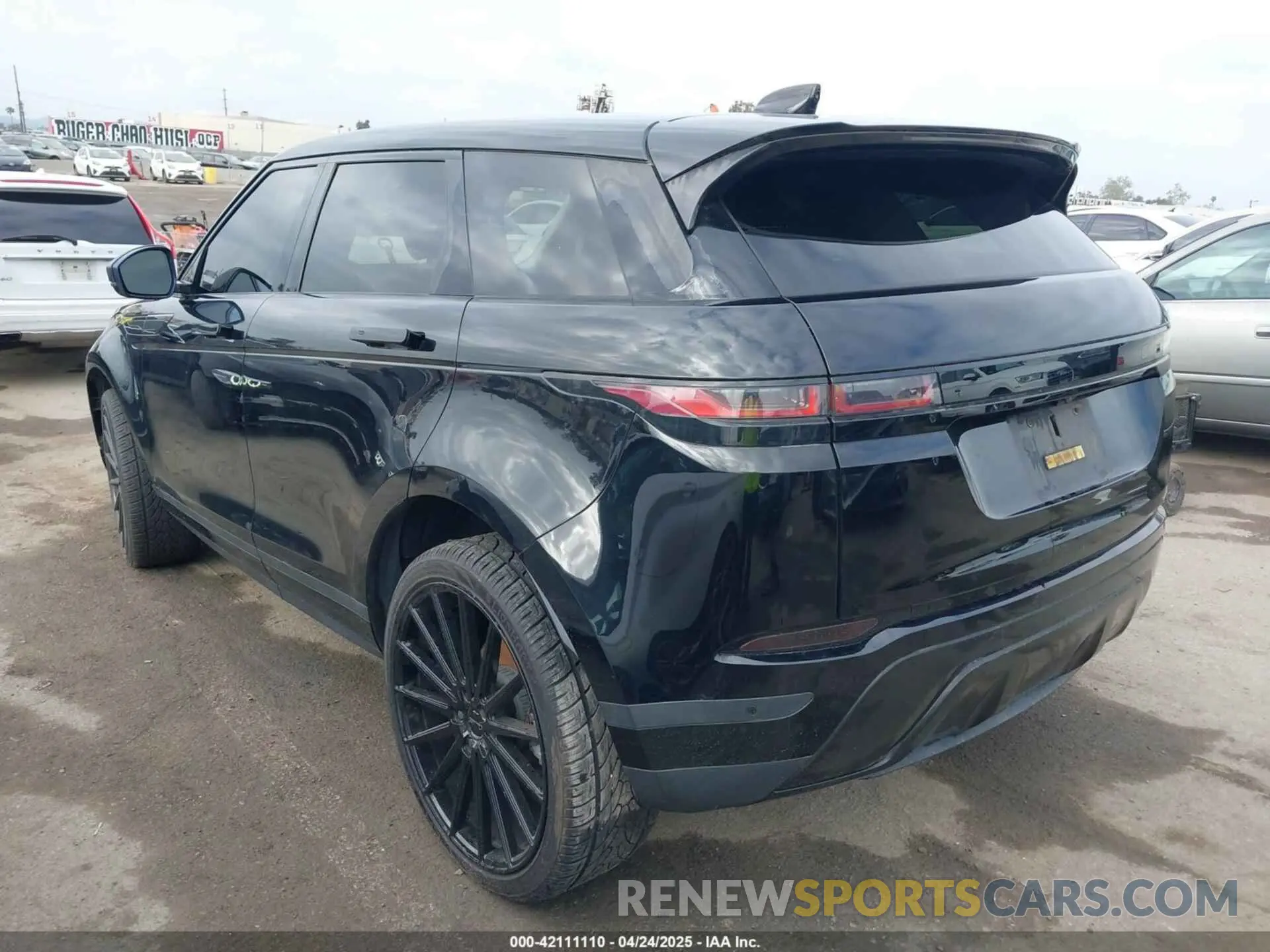 3 Фотография поврежденного автомобиля SALZJ2FX4LH016575 LAND ROVER RANGE ROVER EVOQUE 2020