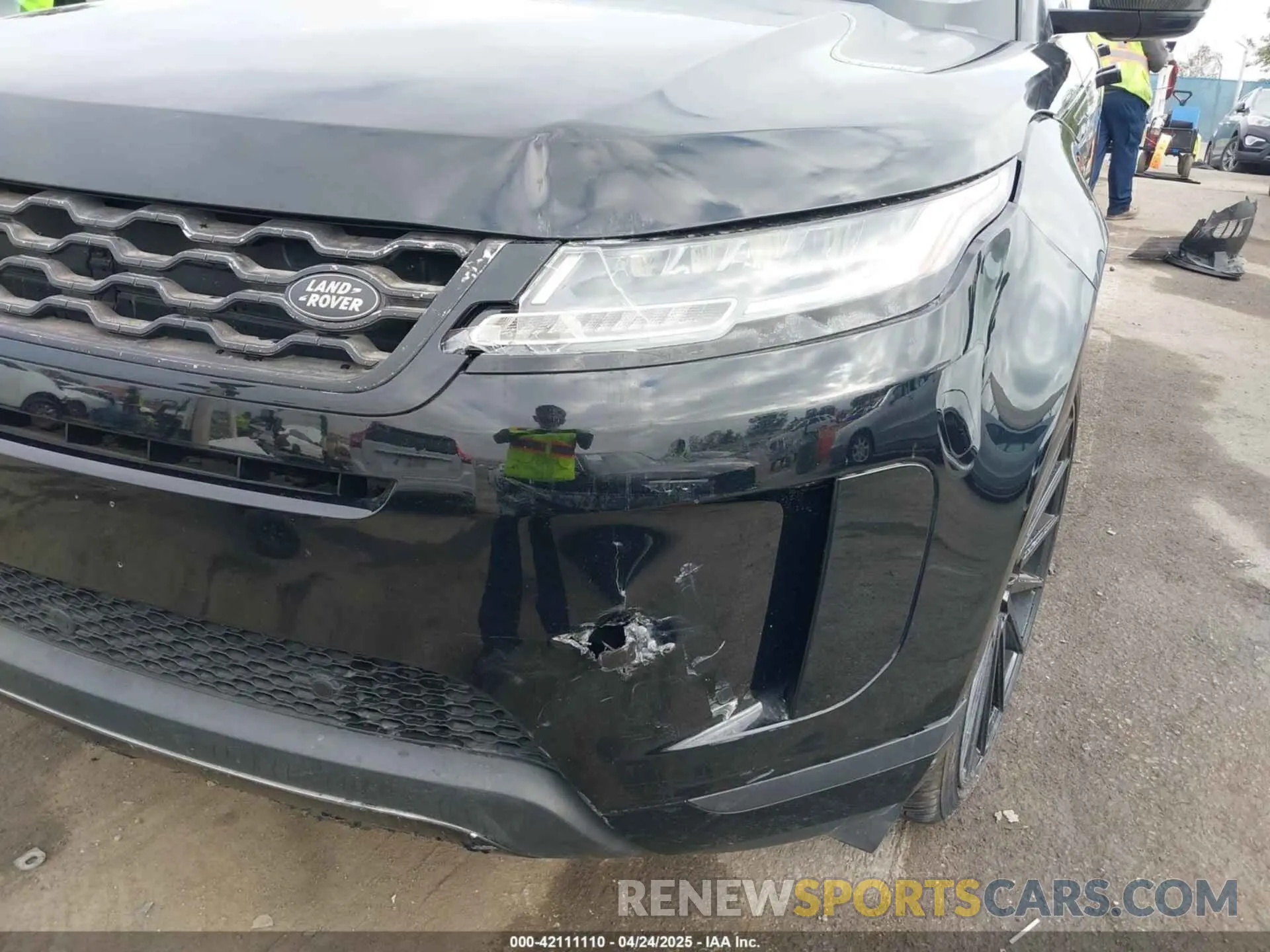 6 Фотография поврежденного автомобиля SALZJ2FX4LH016575 LAND ROVER RANGE ROVER EVOQUE 2020