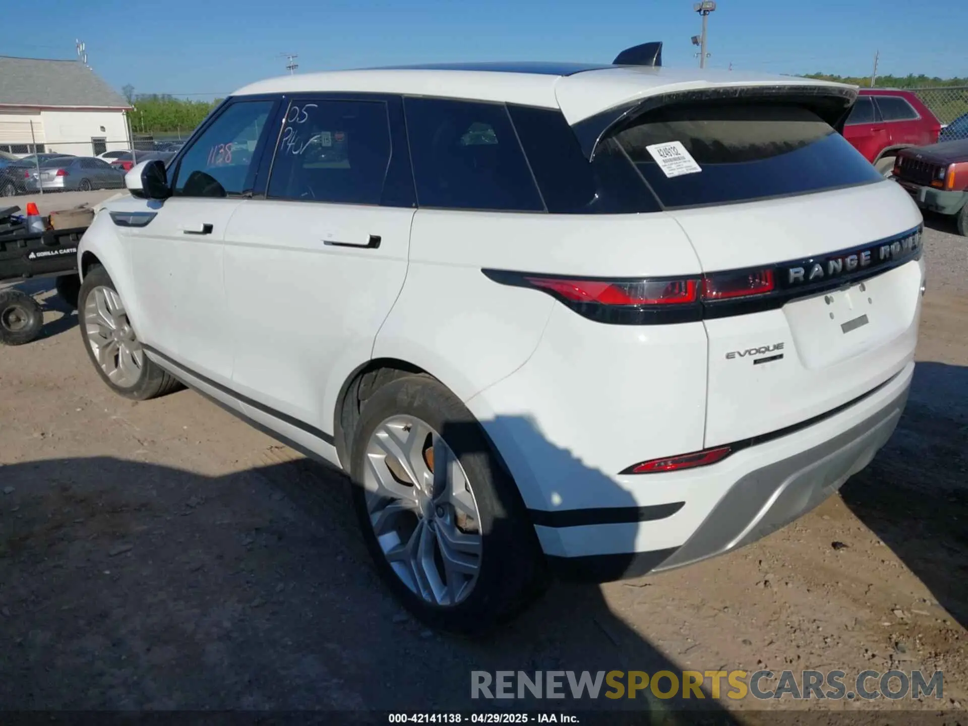 3 Фотография поврежденного автомобиля SALZJ2FX4LH119219 LAND ROVER RANGE ROVER EVOQUE 2020