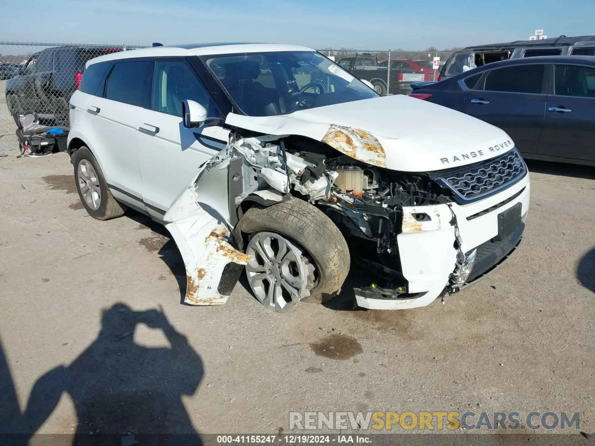 1 Photograph of a damaged car SALZJ2FX9LH030293 LAND ROVER RANGE ROVER EVOQUE 2020