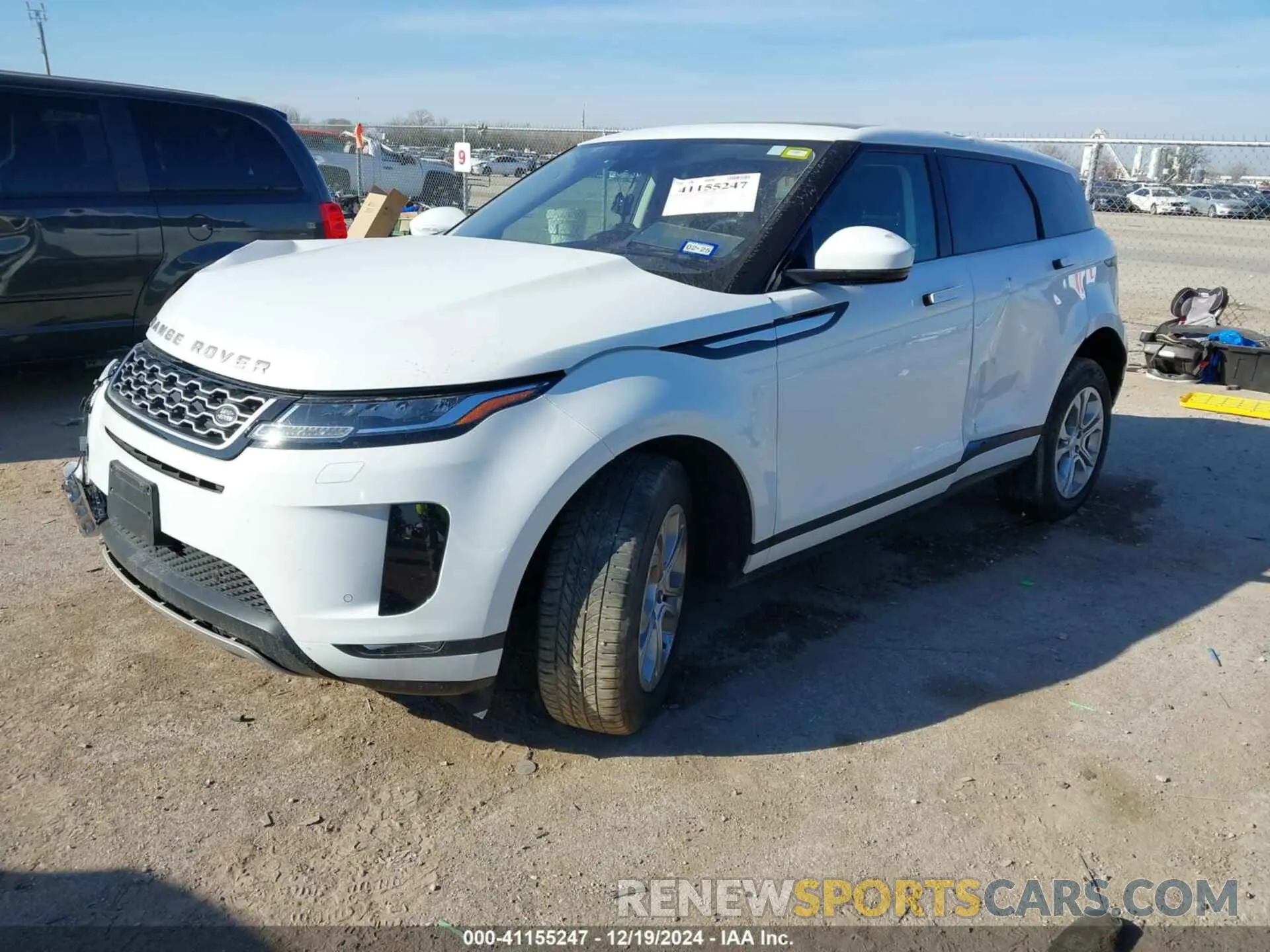 2 Photograph of a damaged car SALZJ2FX9LH030293 LAND ROVER RANGE ROVER EVOQUE 2020