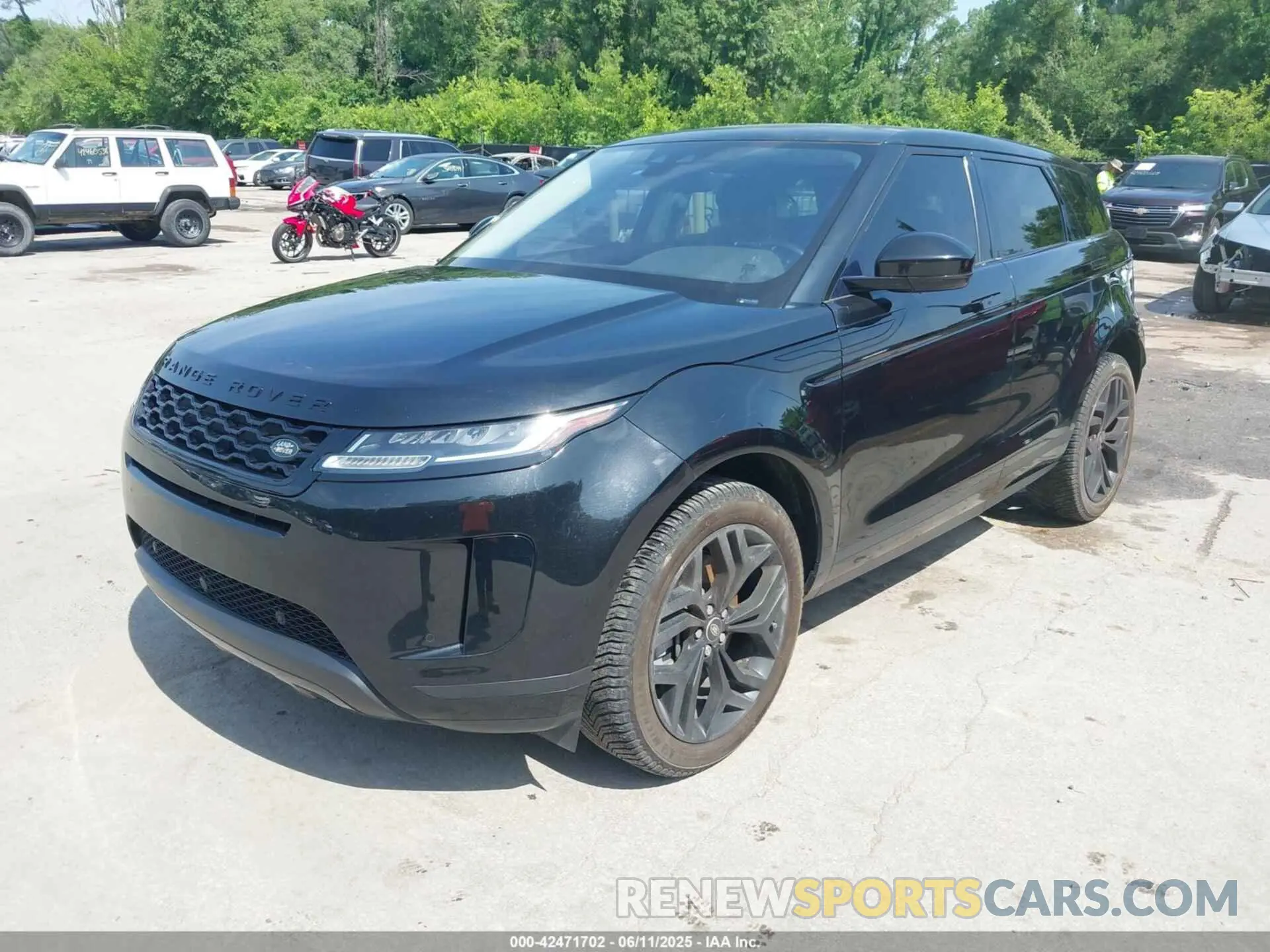 2 Photograph of a damaged car SALZJ2FXXLH063612 LAND ROVER RANGE ROVER EVOQUE 2020