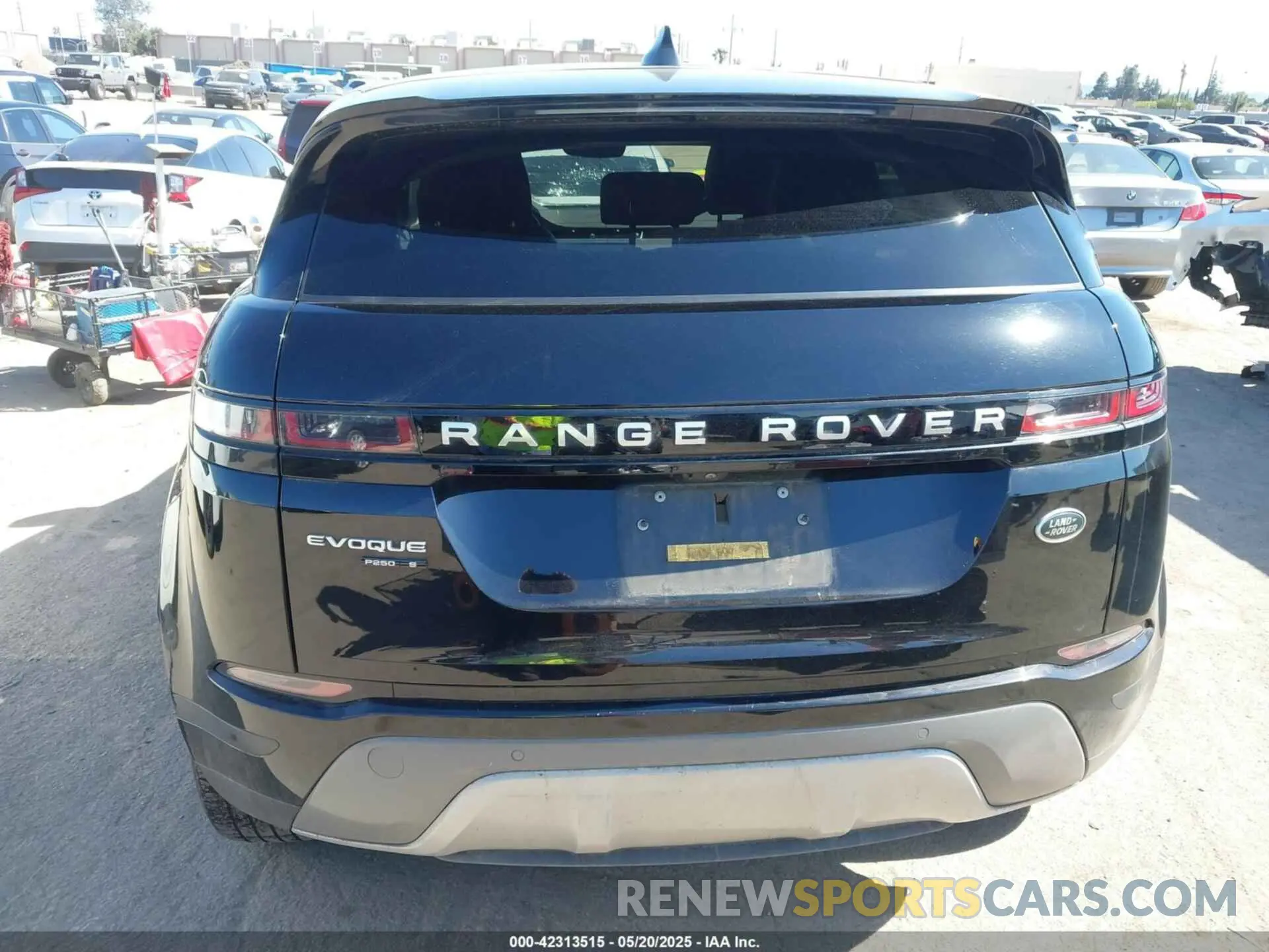 16 Photograph of a damaged car SALZJ2FXXLH107737 LAND ROVER RANGE ROVER EVOQUE 2020