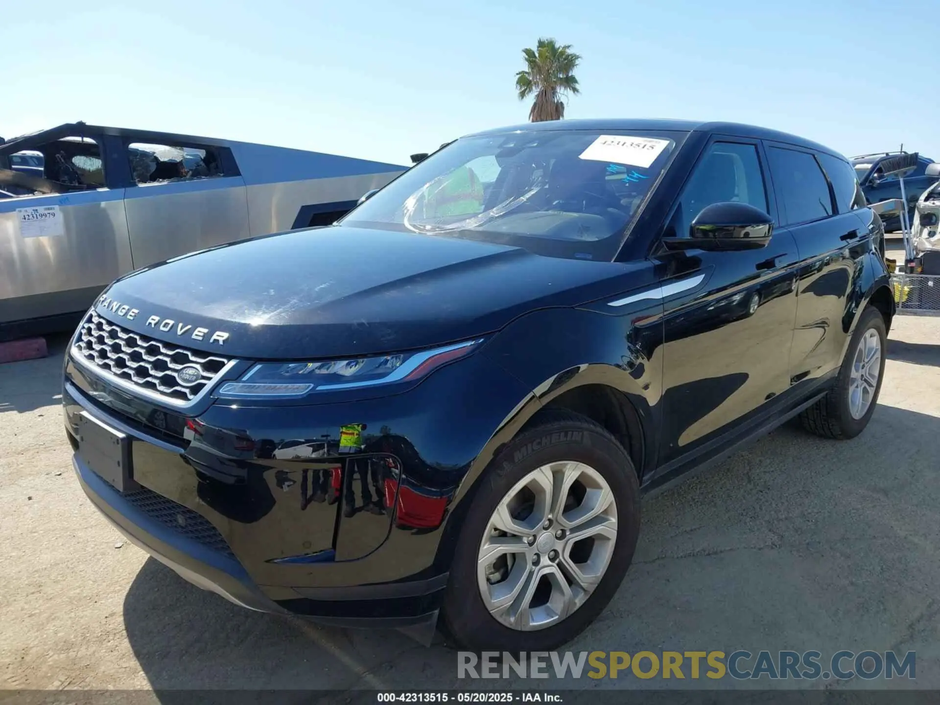 2 Photograph of a damaged car SALZJ2FXXLH107737 LAND ROVER RANGE ROVER EVOQUE 2020