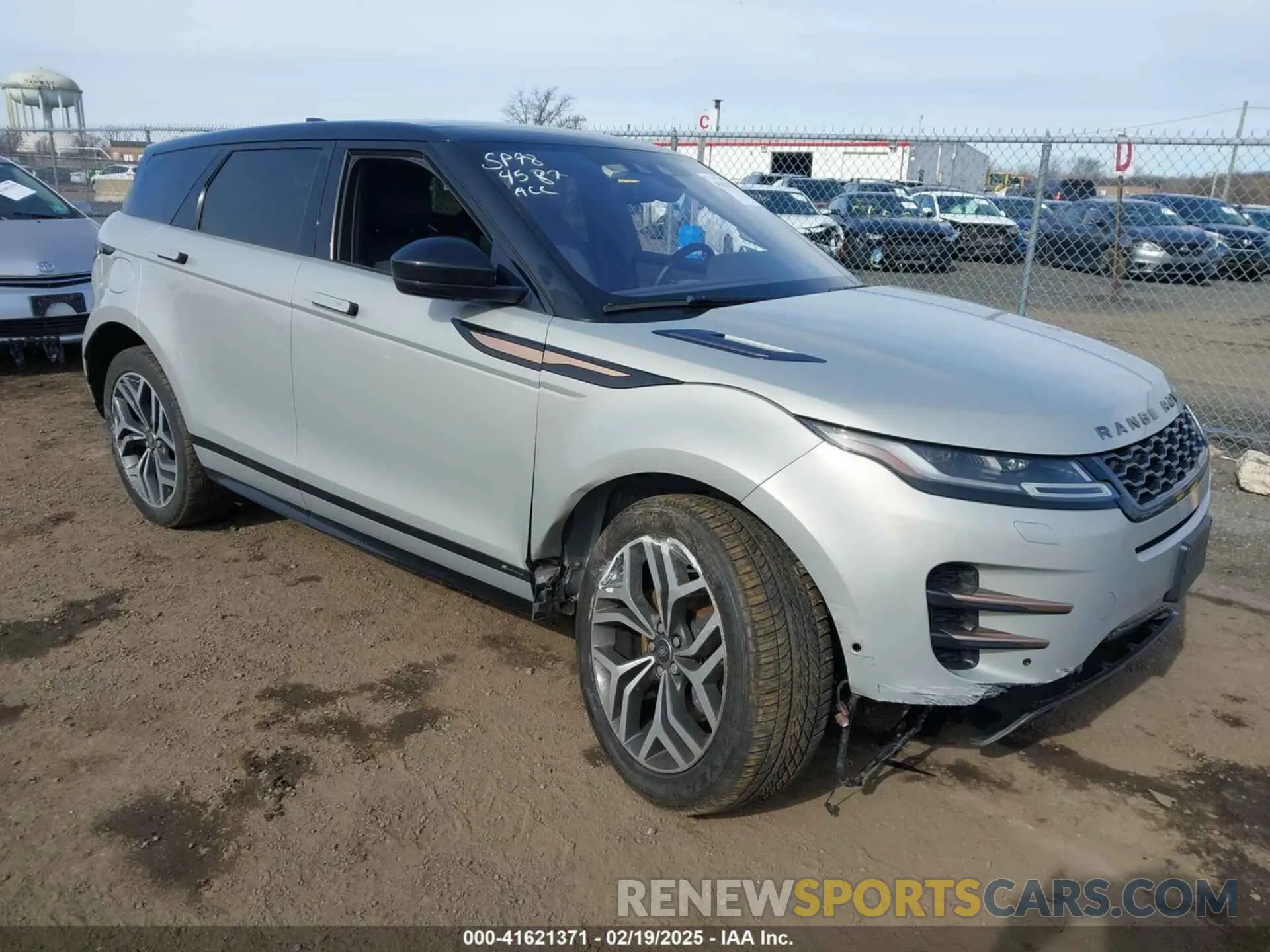 1 Photograph of a damaged car SALZL2FX8LH028139 LAND ROVER RANGE ROVER EVOQUE 2020