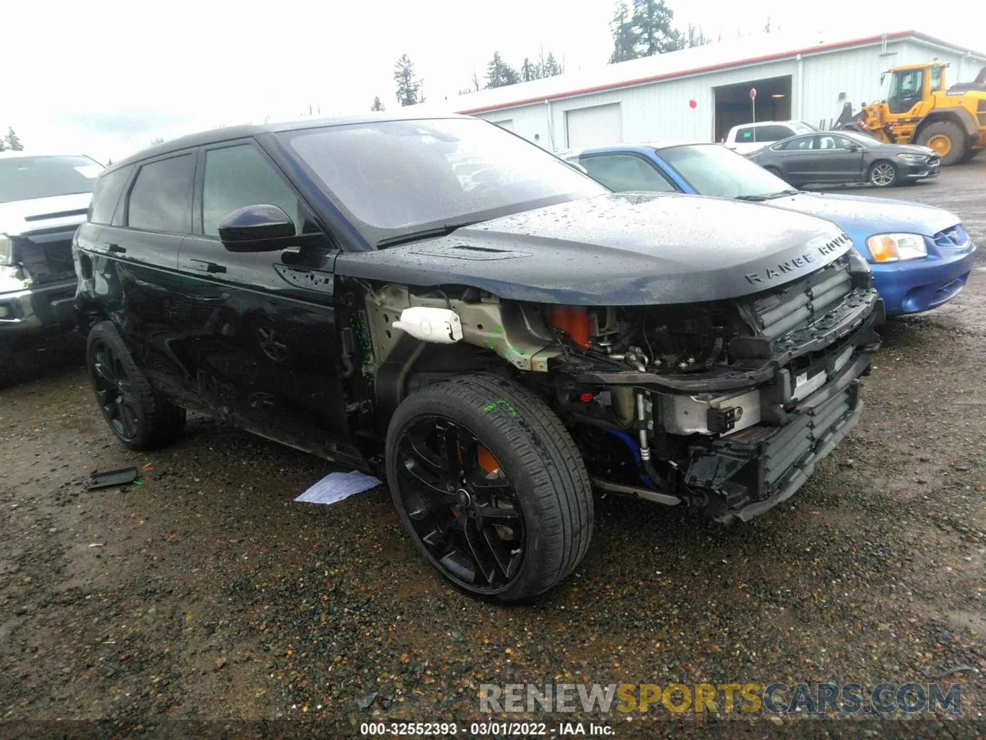 1 Photograph of a damaged car SALZL2GX2LH013361 LAND ROVER RANGE ROVER EVOQUE 2020