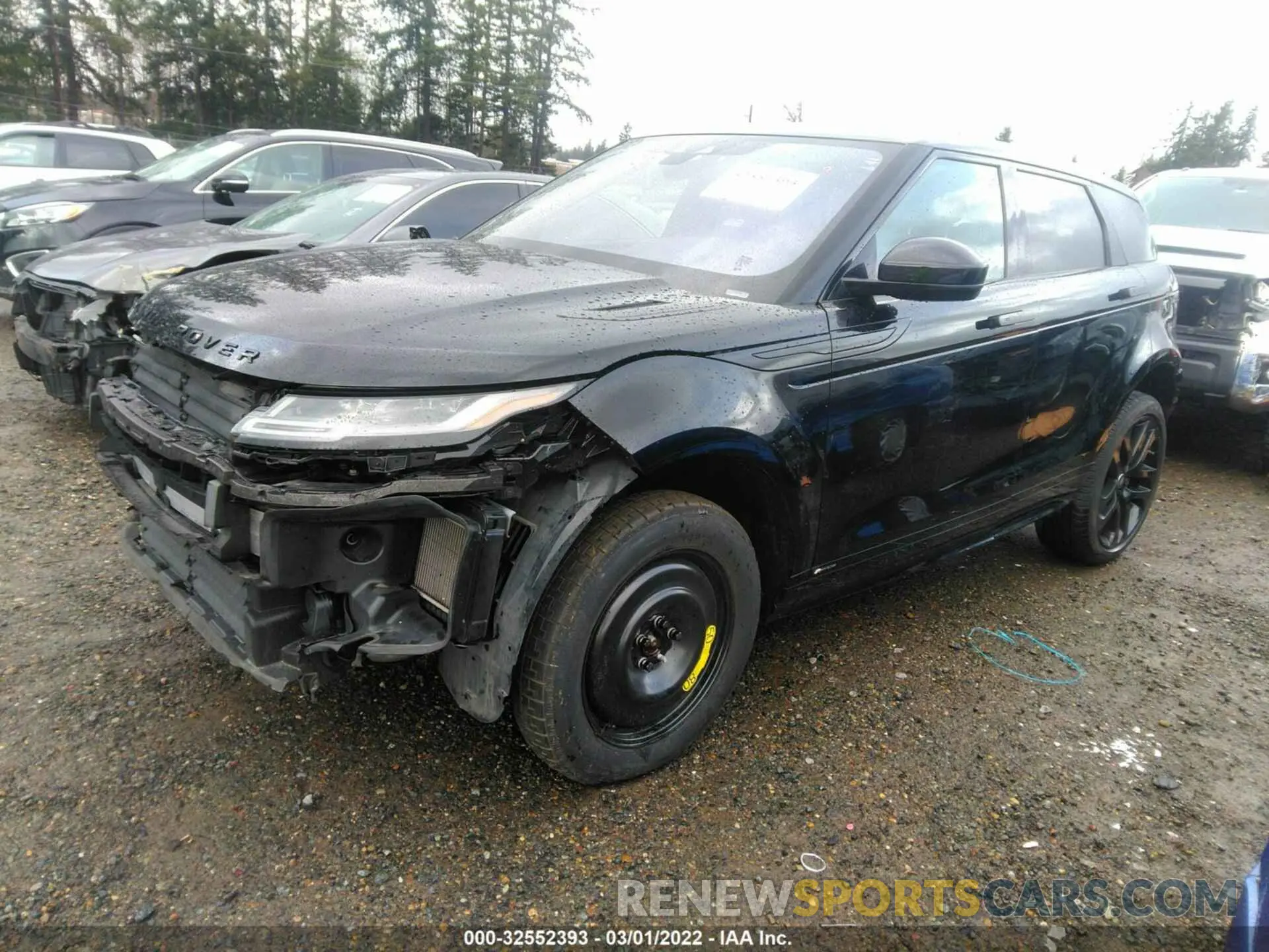 2 Photograph of a damaged car SALZL2GX2LH013361 LAND ROVER RANGE ROVER EVOQUE 2020