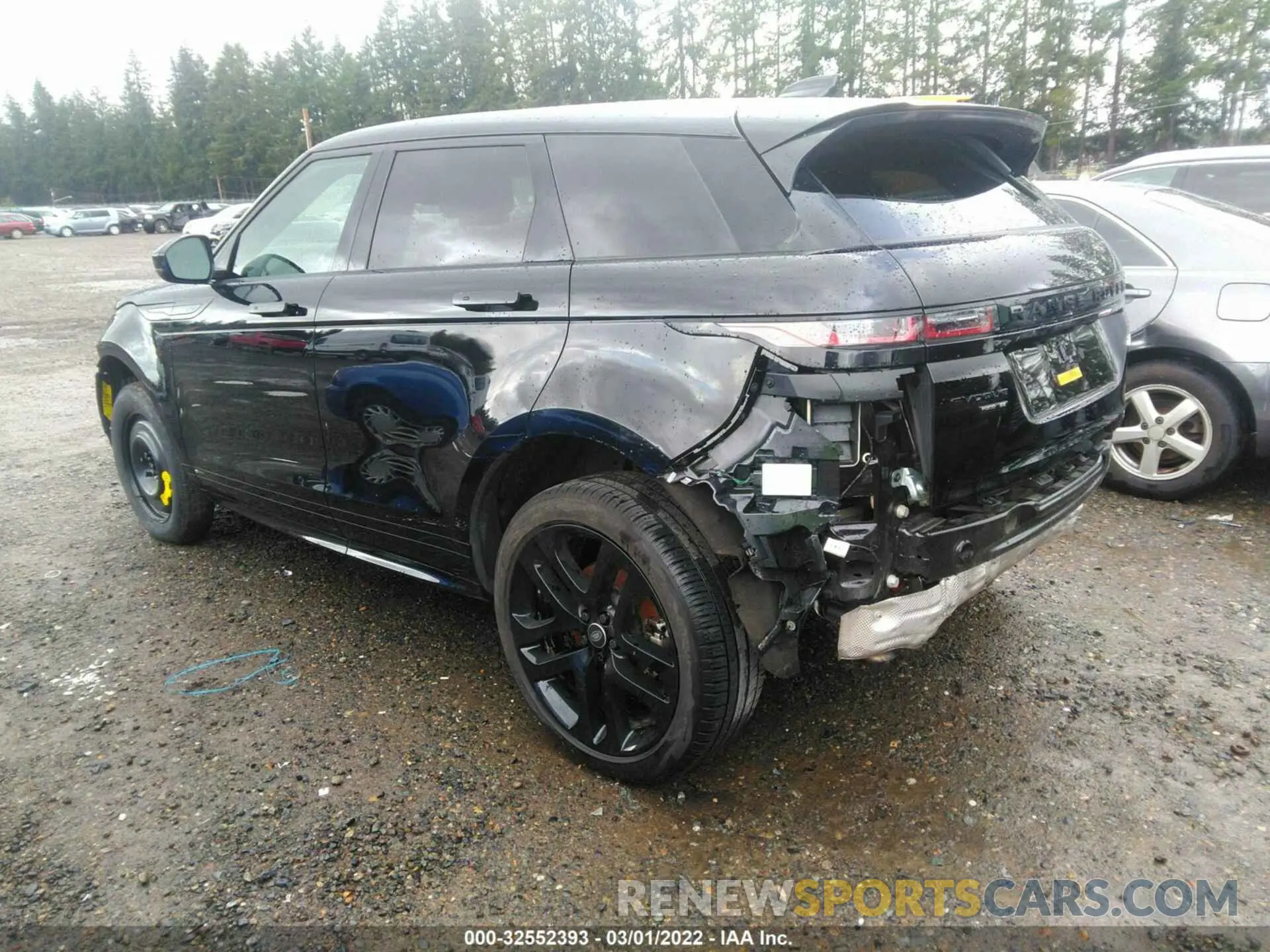3 Photograph of a damaged car SALZL2GX2LH013361 LAND ROVER RANGE ROVER EVOQUE 2020