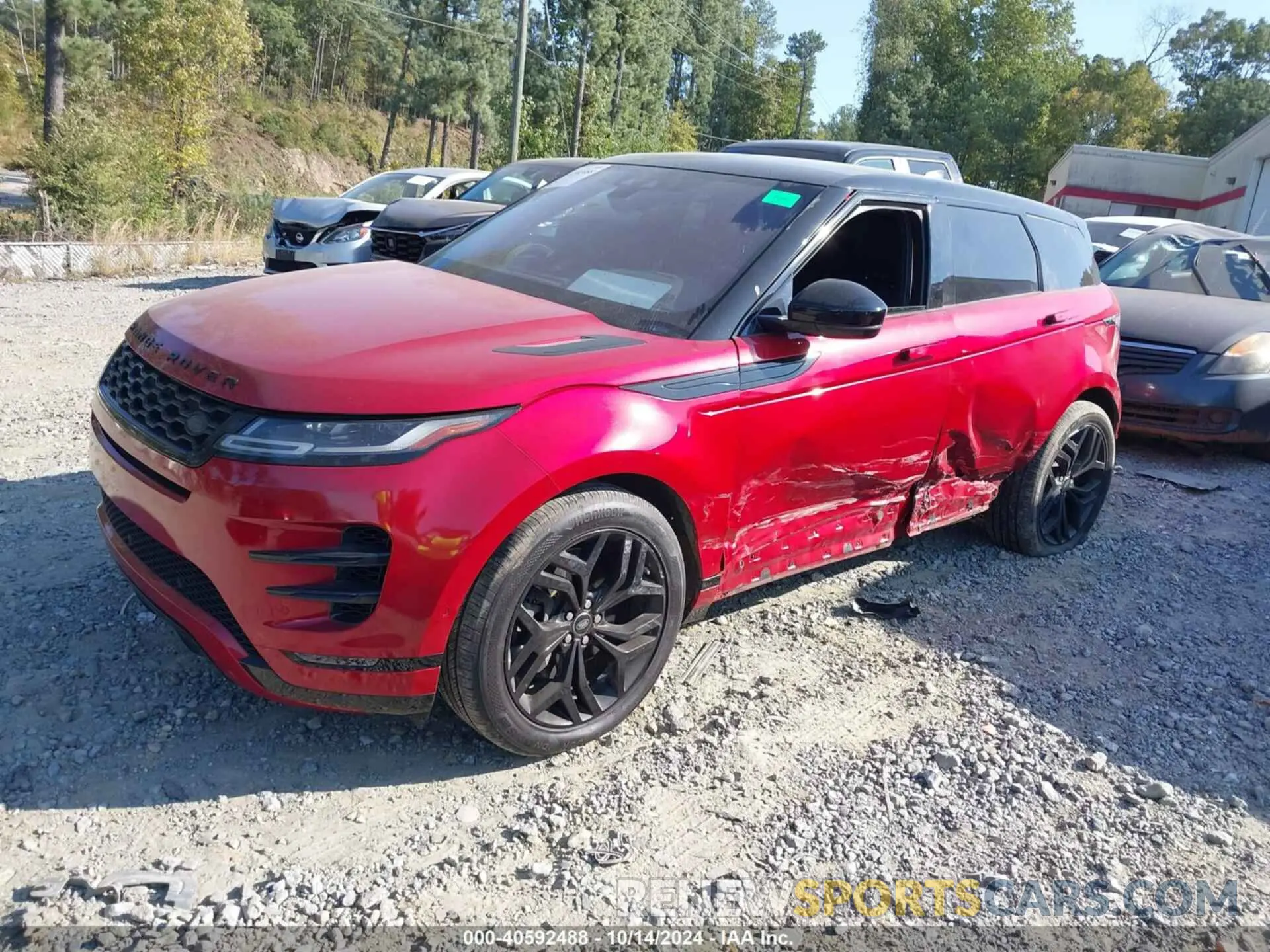 14 Photograph of a damaged car SALZL2GX7LH042998 LAND ROVER RANGE ROVER EVOQUE 2020