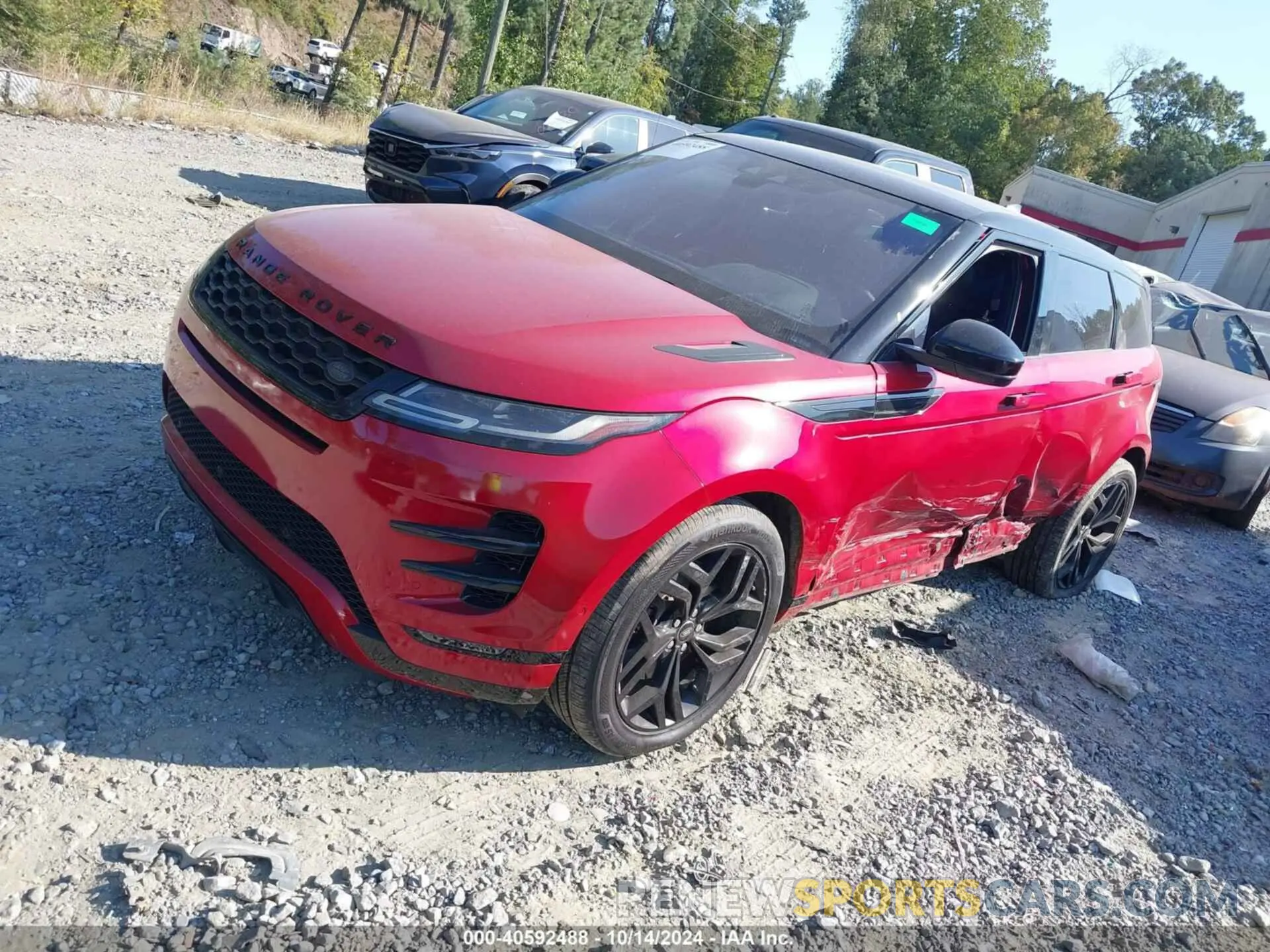 2 Photograph of a damaged car SALZL2GX7LH042998 LAND ROVER RANGE ROVER EVOQUE 2020