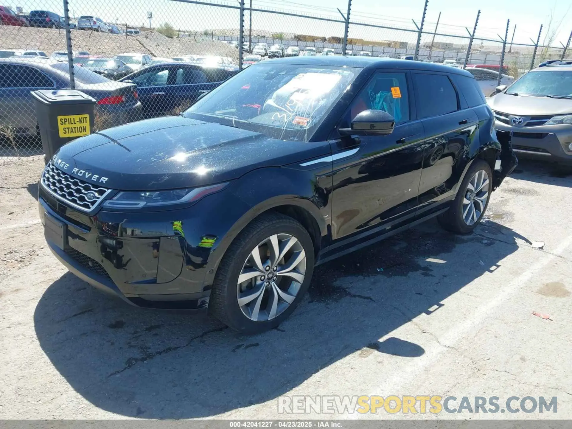 2 Фотография поврежденного автомобиля SALZP2FX1LH073587 LAND ROVER RANGE ROVER EVOQUE 2020