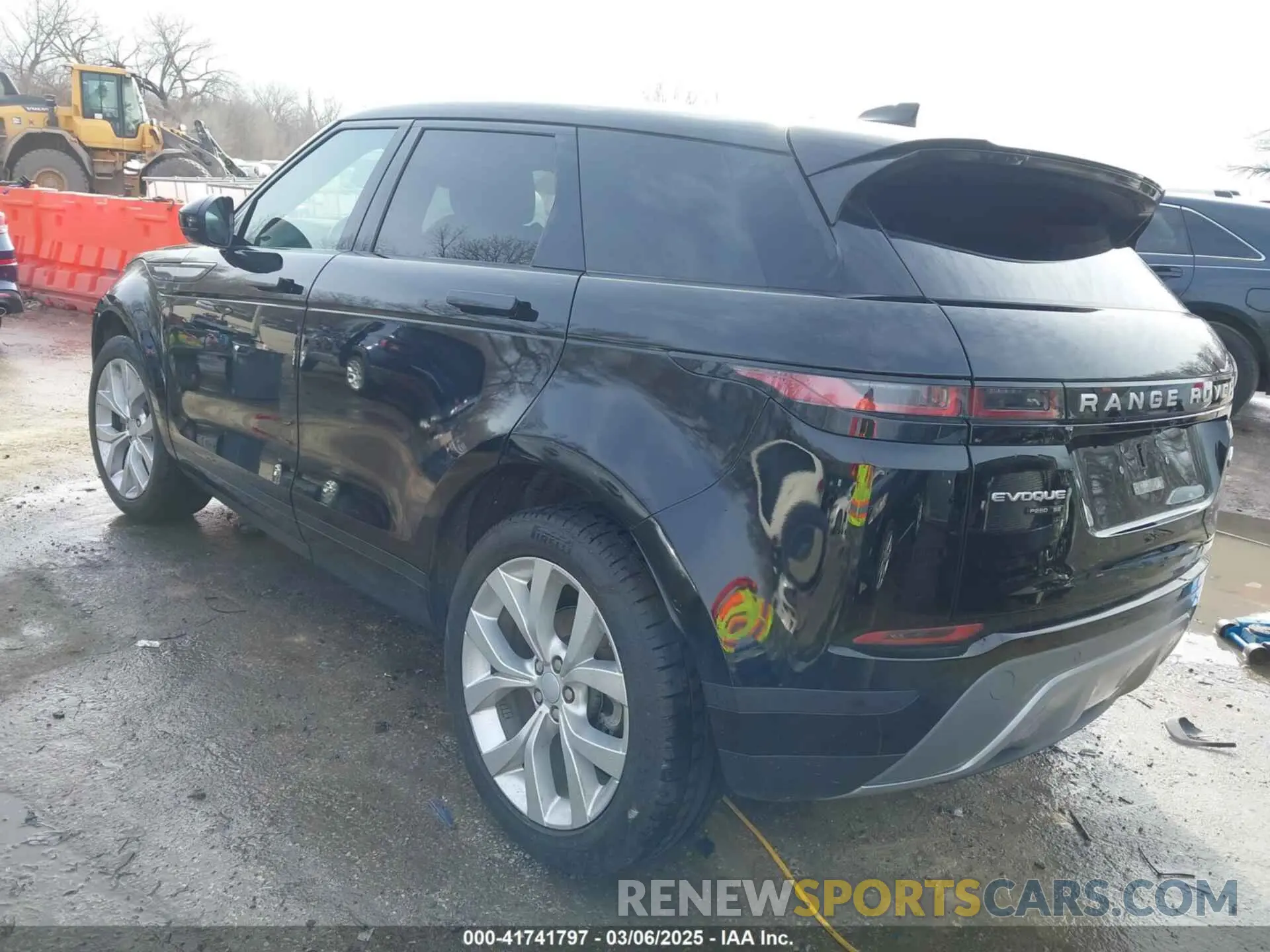 3 Photograph of a damaged car SALZP2FX6LH077294 LAND ROVER RANGE ROVER EVOQUE 2020