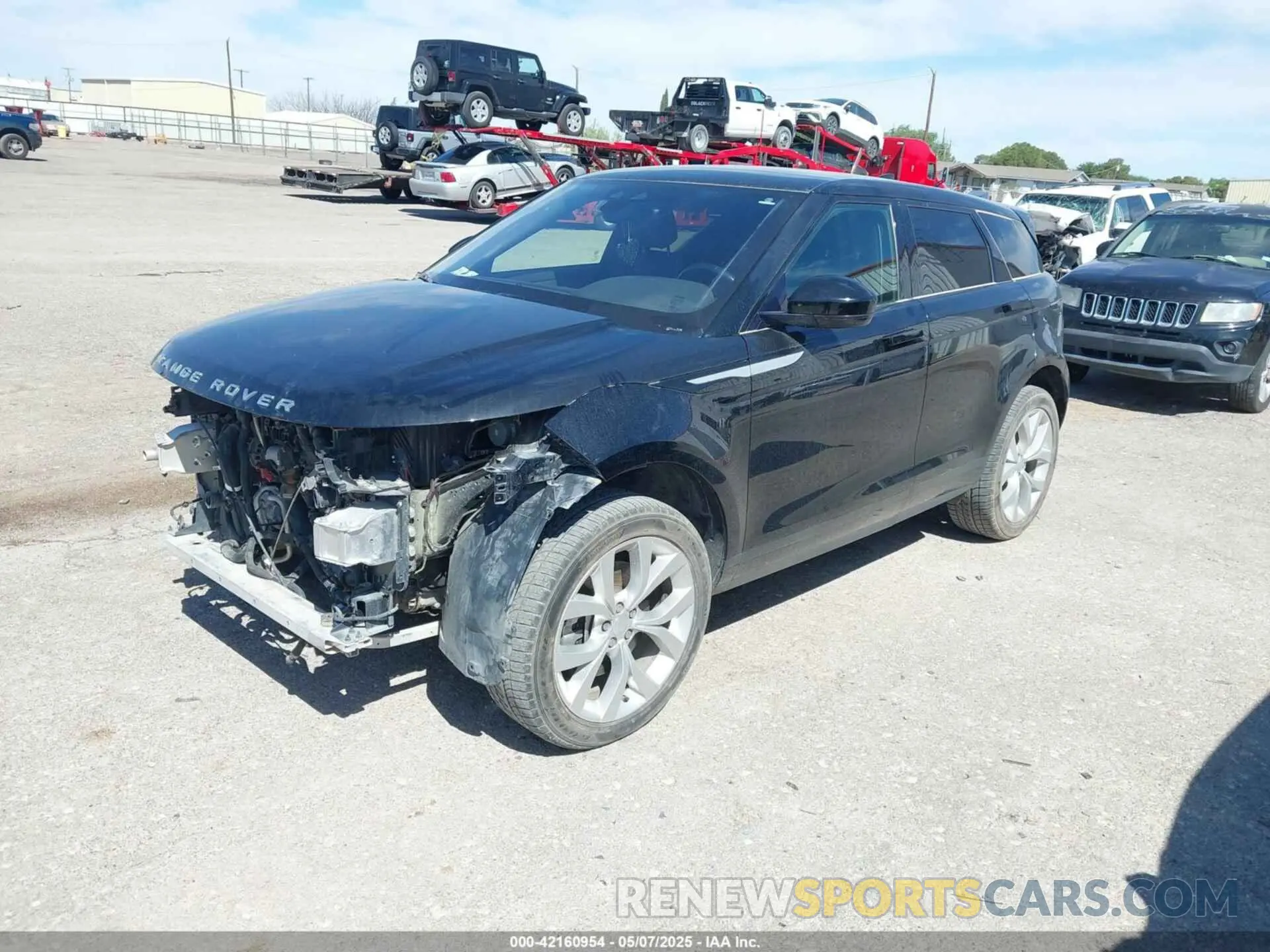 2 Photograph of a damaged car SALZP2FX8LH077135 LAND ROVER RANGE ROVER EVOQUE 2020