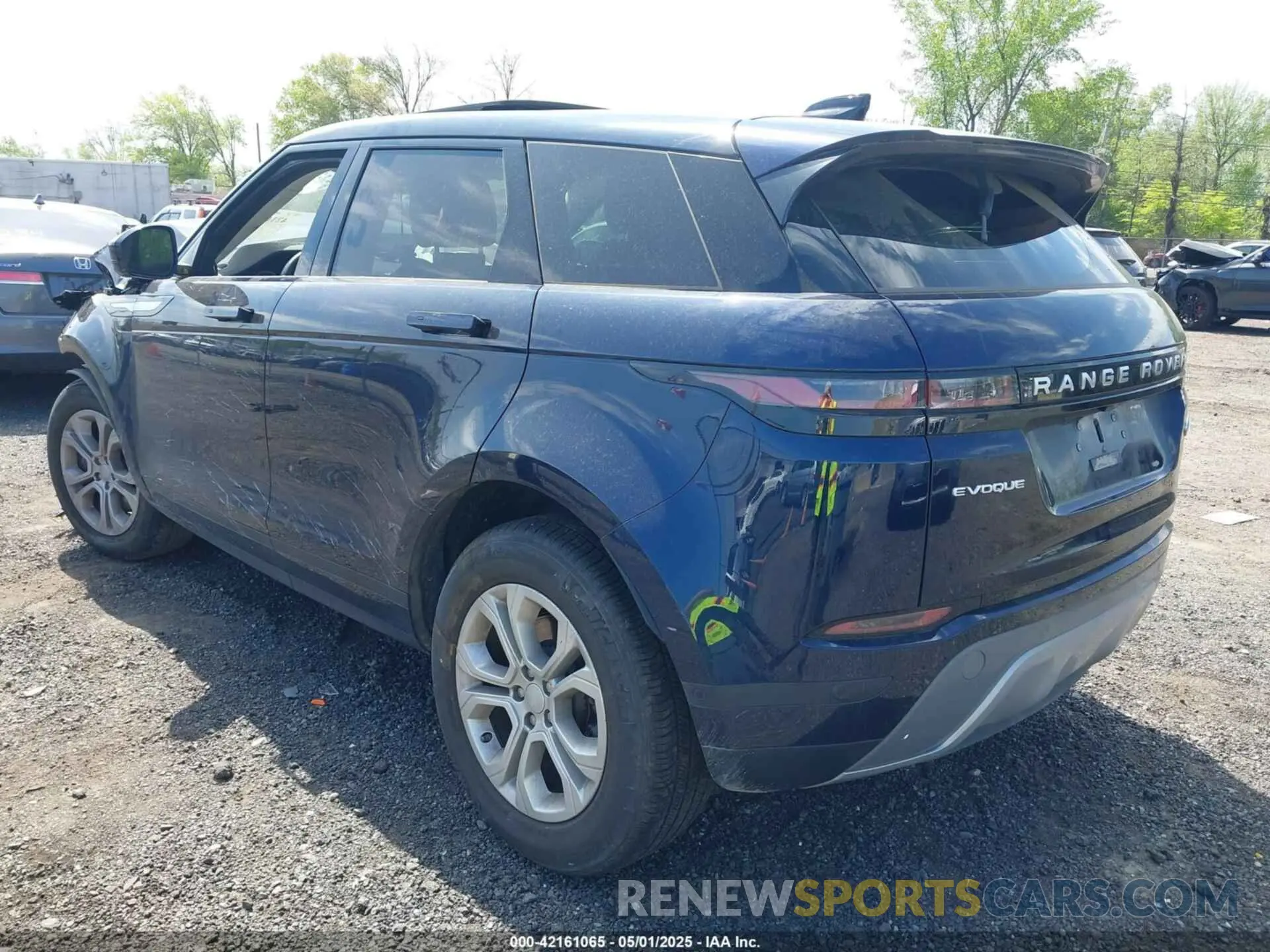 3 Фотография поврежденного автомобиля SALZJ2FX1MH130664 LAND ROVER RANGE ROVER EVOQUE 2021