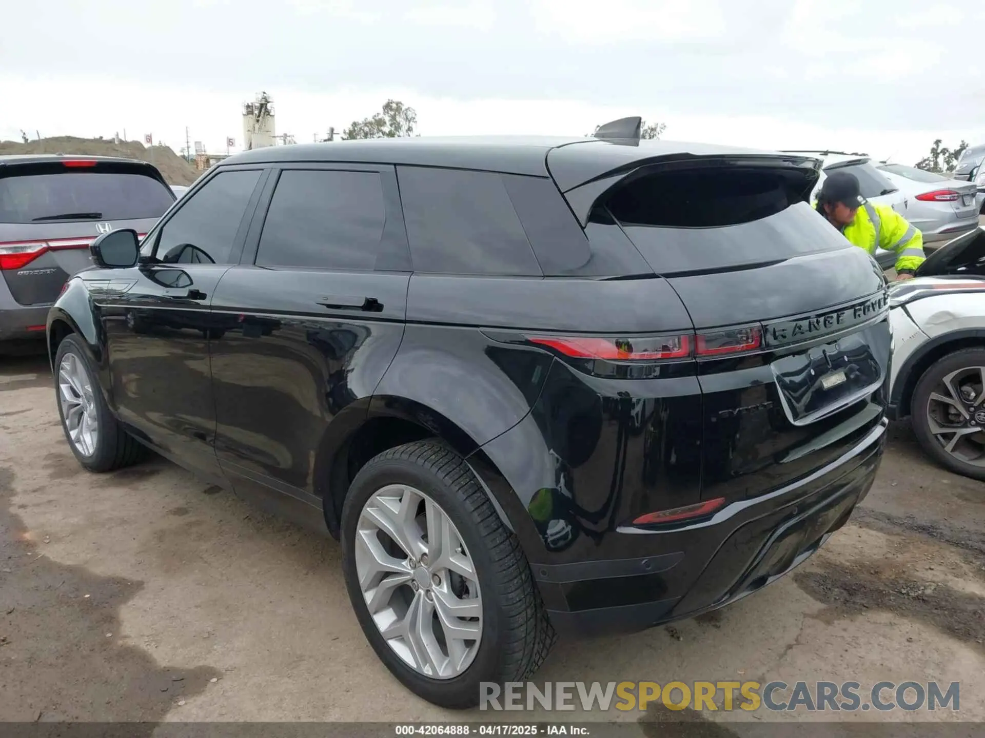 3 Фотография поврежденного автомобиля SALZJ2FX7MH152149 LAND ROVER RANGE ROVER EVOQUE 2021