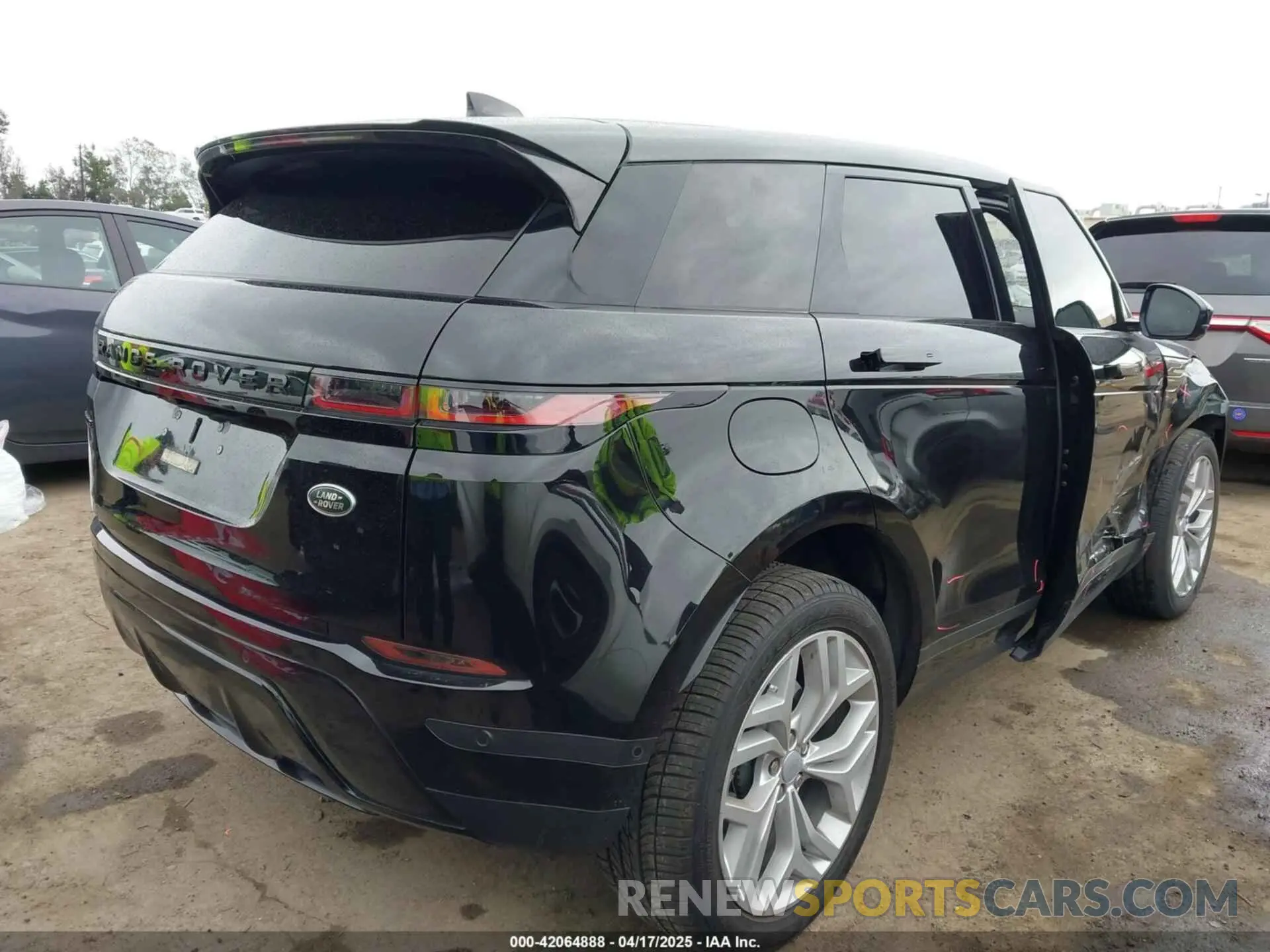 4 Фотография поврежденного автомобиля SALZJ2FX7MH152149 LAND ROVER RANGE ROVER EVOQUE 2021