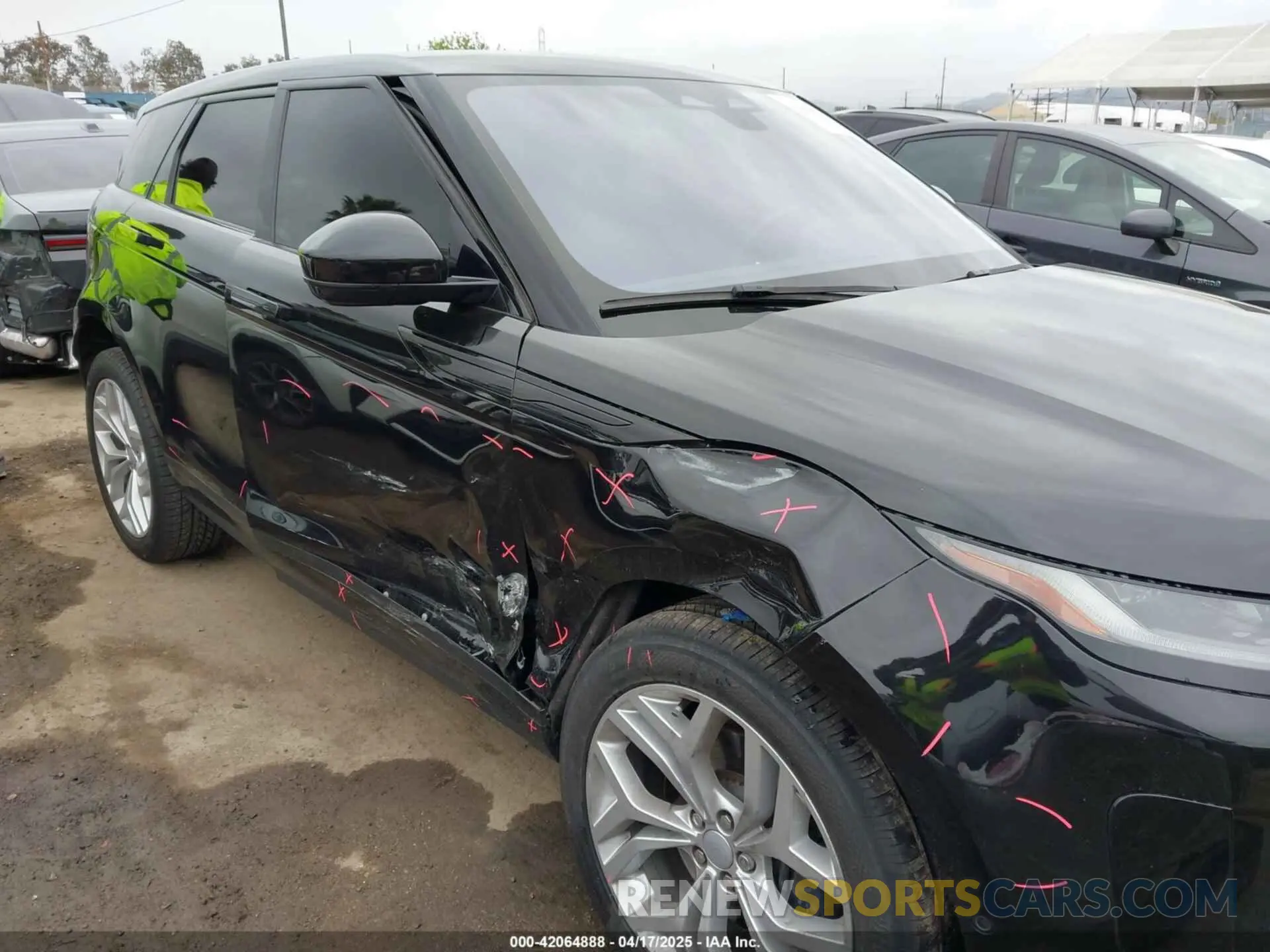 6 Фотография поврежденного автомобиля SALZJ2FX7MH152149 LAND ROVER RANGE ROVER EVOQUE 2021