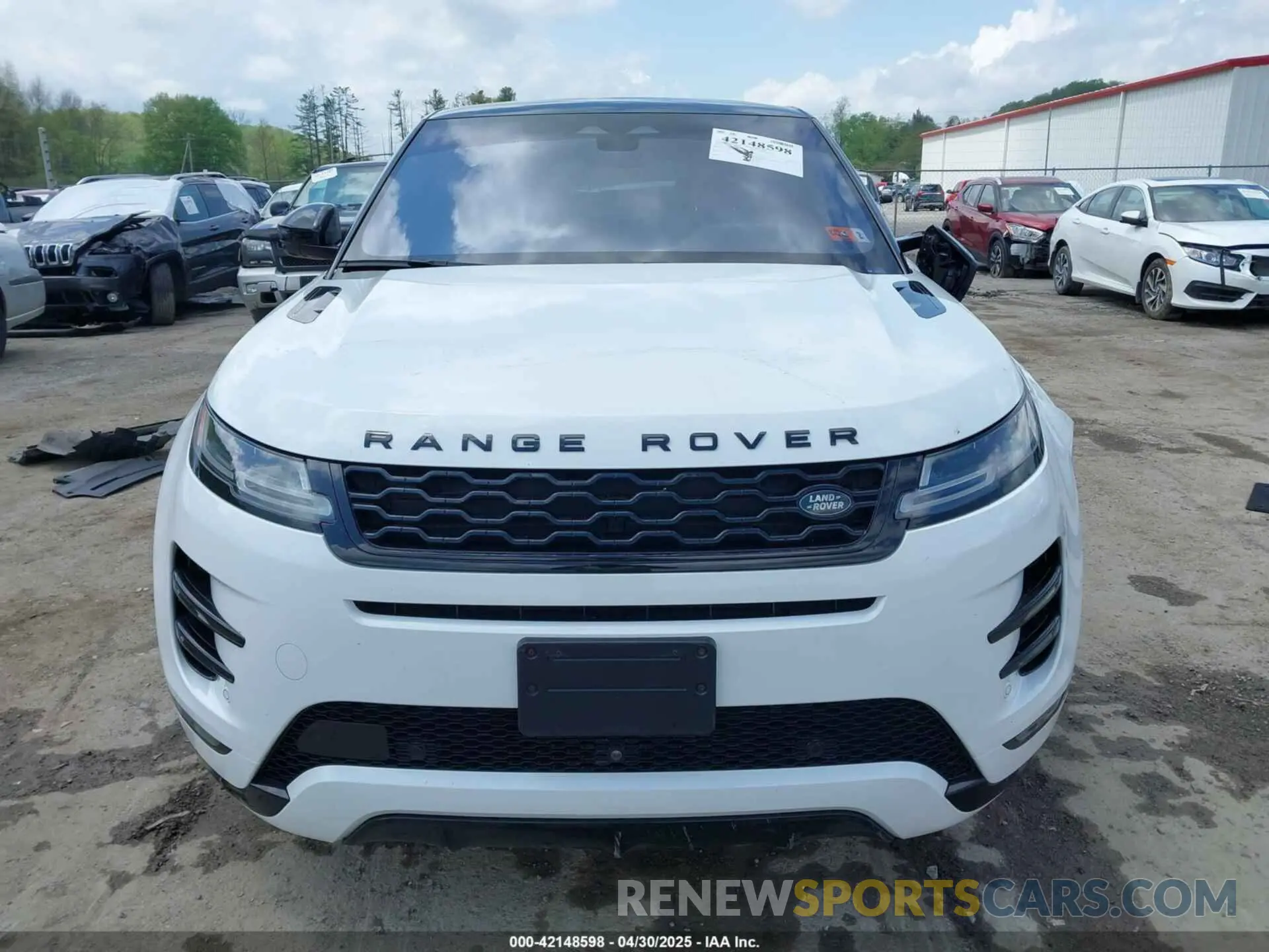 12 Фотография поврежденного автомобиля SALZL2FX8MH123737 LAND ROVER RANGE ROVER EVOQUE 2021