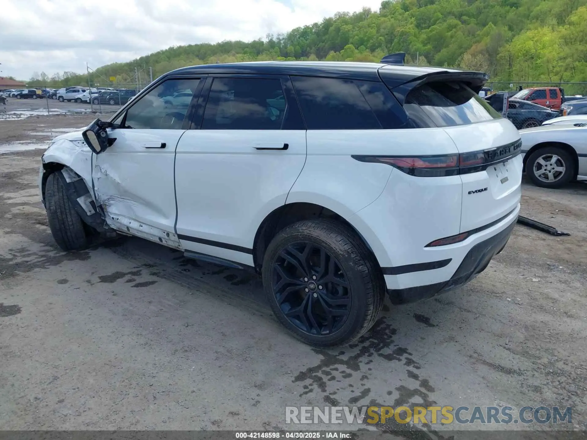 3 Фотография поврежденного автомобиля SALZL2FX8MH123737 LAND ROVER RANGE ROVER EVOQUE 2021