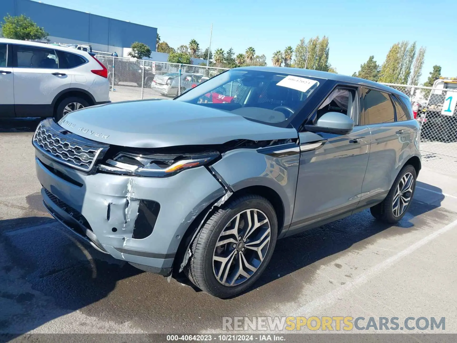 2 Photograph of a damaged car SALZP2FX2MH128386 LAND ROVER RANGE ROVER EVOQUE 2021