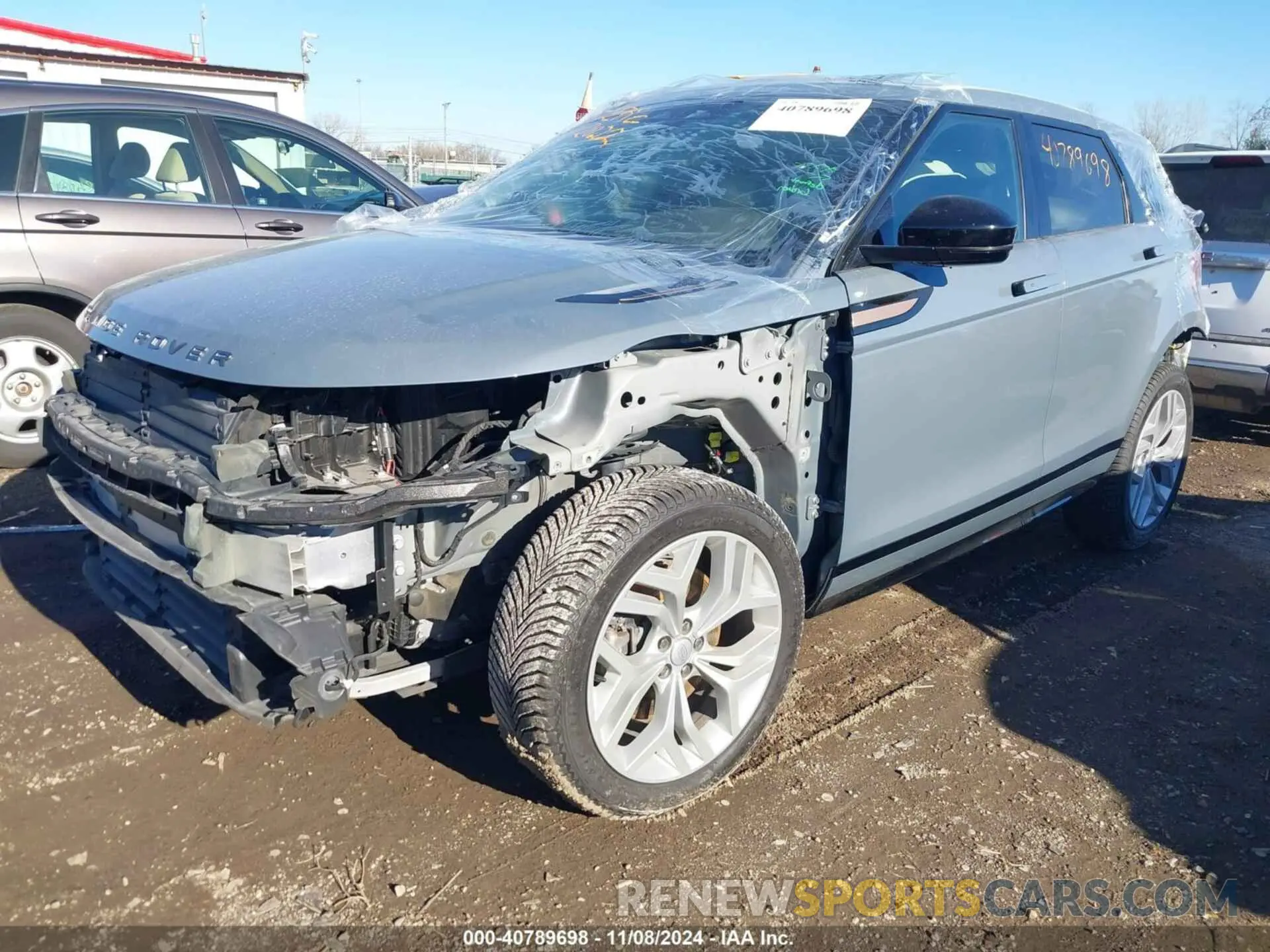 2 Photograph of a damaged car SALZL2FX4NH173603 LAND ROVER RANGE ROVER EVOQUE 2022