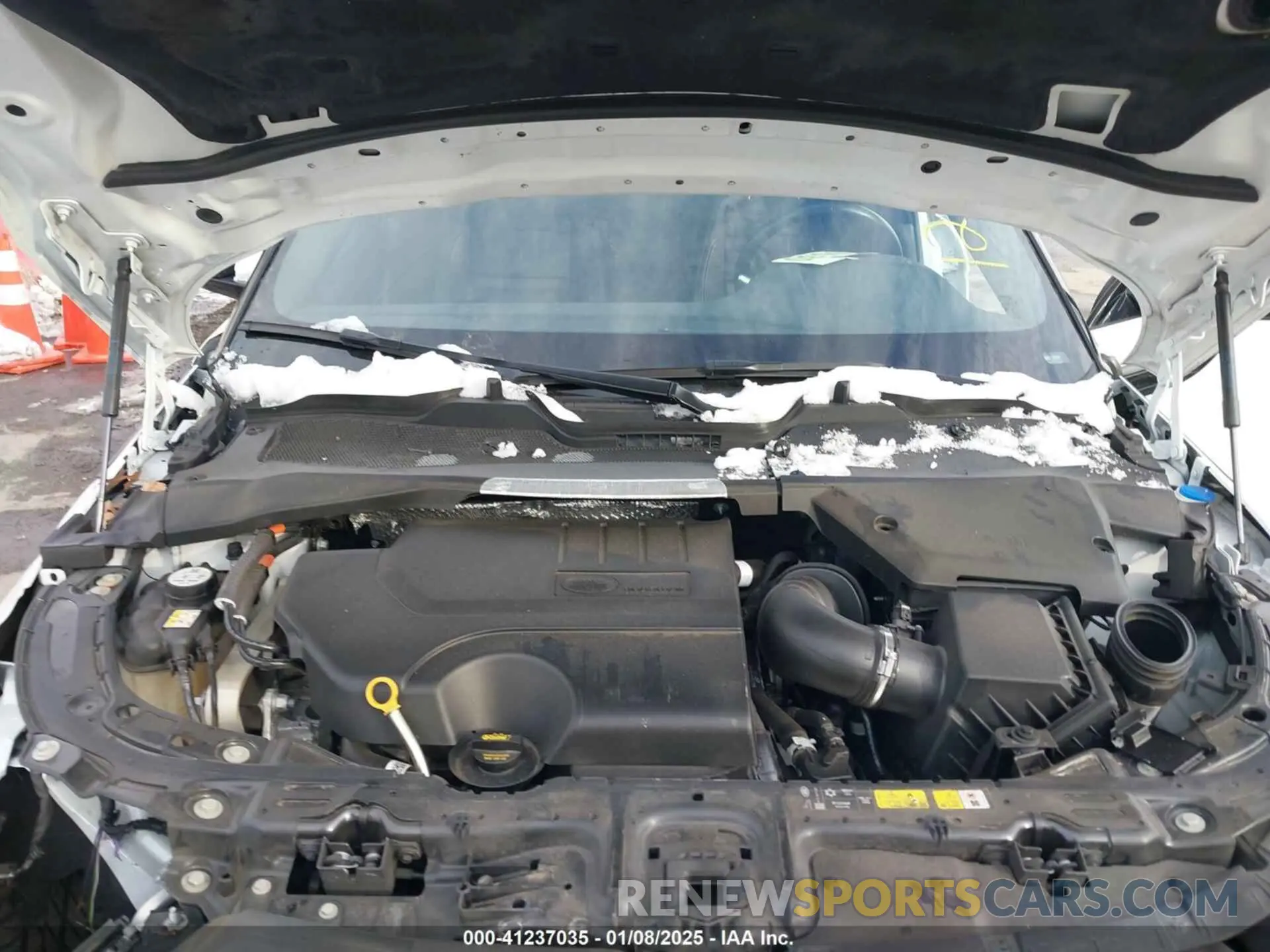 10 Фотография поврежденного автомобиля SALZT2FX7NH175197 LAND ROVER RANGE ROVER EVOQUE 2022