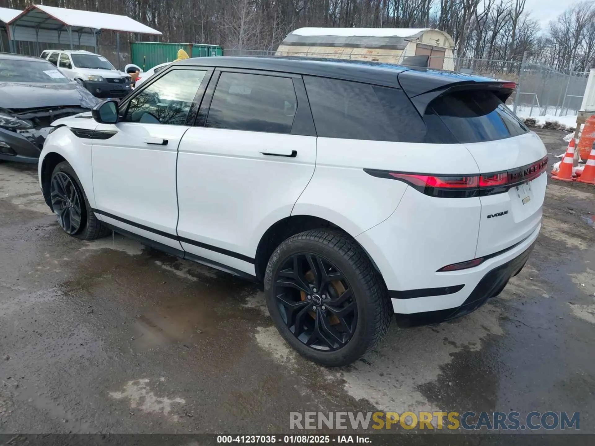 3 Фотография поврежденного автомобиля SALZT2FX7NH175197 LAND ROVER RANGE ROVER EVOQUE 2022