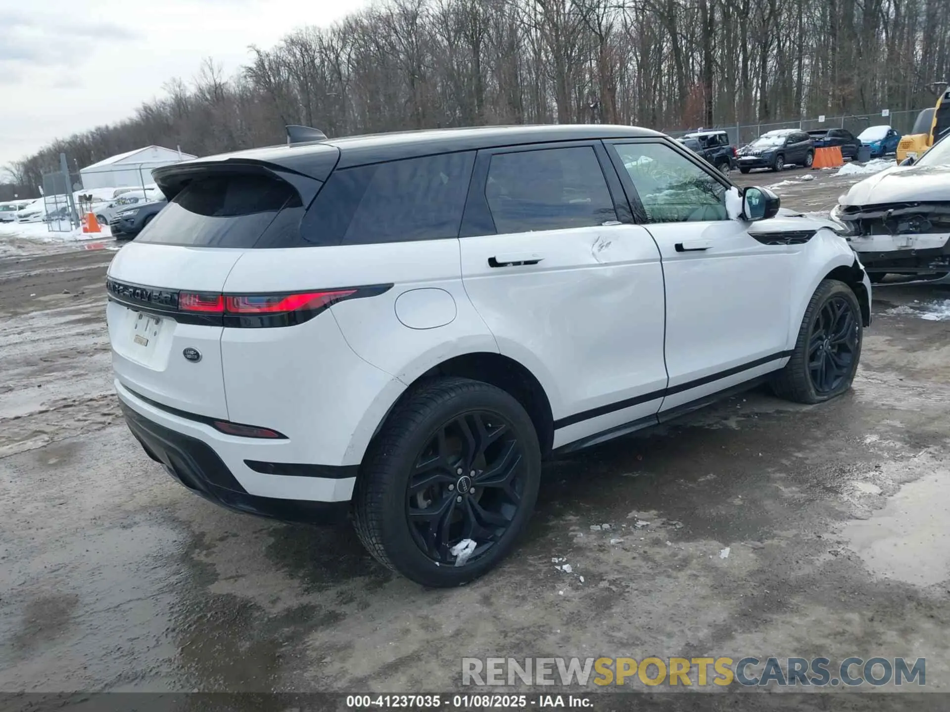 4 Фотография поврежденного автомобиля SALZT2FX7NH175197 LAND ROVER RANGE ROVER EVOQUE 2022